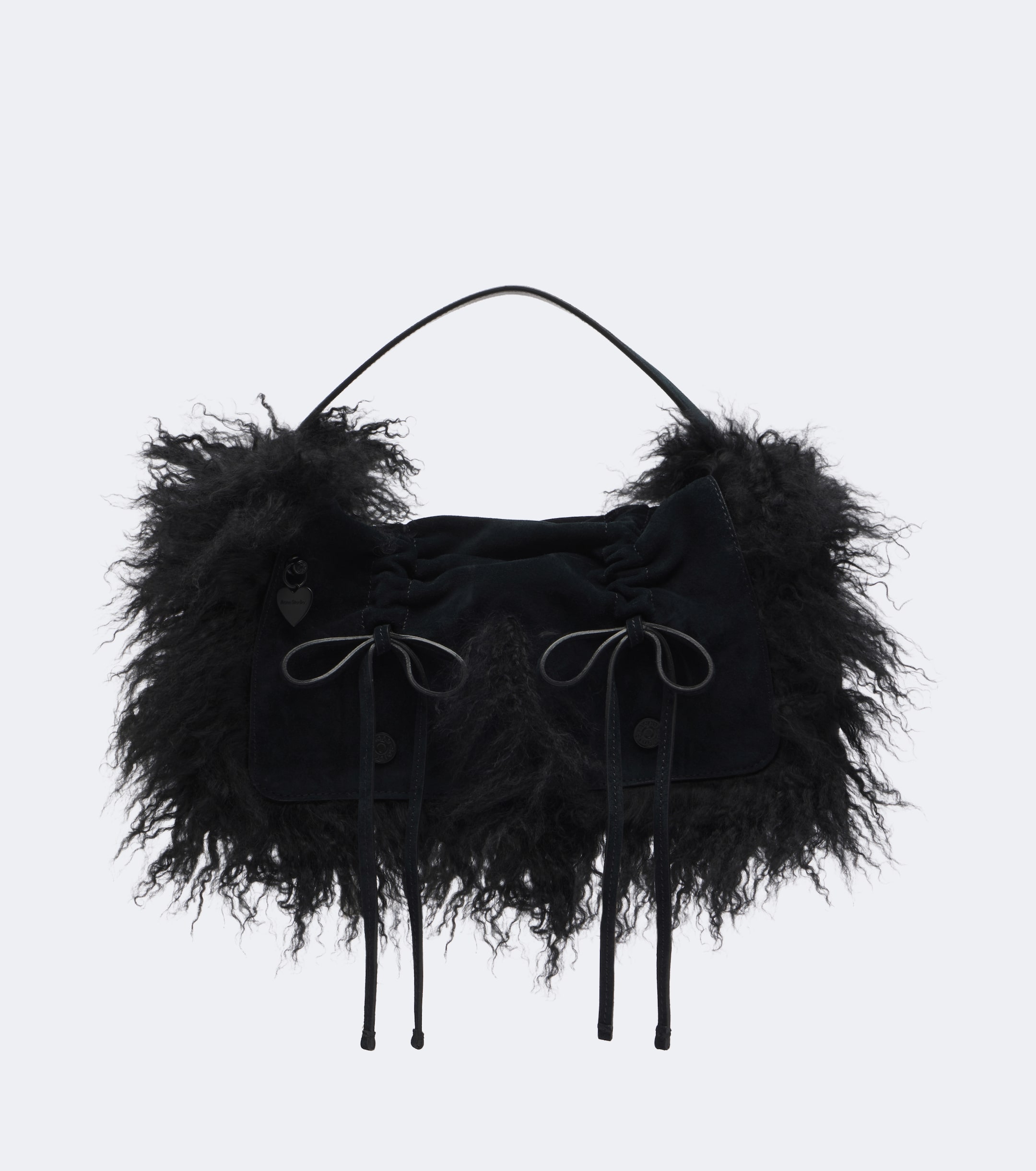 Acne Studios Acne Studios Multipocket suede shoulder bag