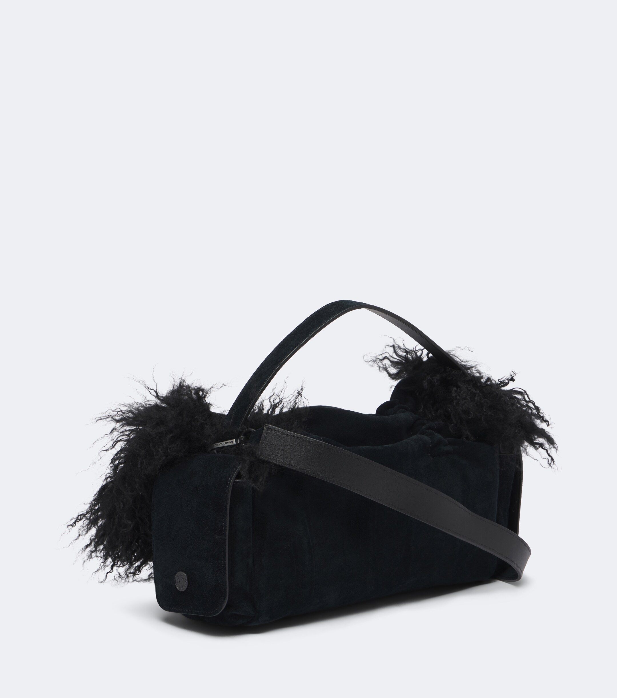 Acne Studios Acne Studios Multipocket suede shoulder bag