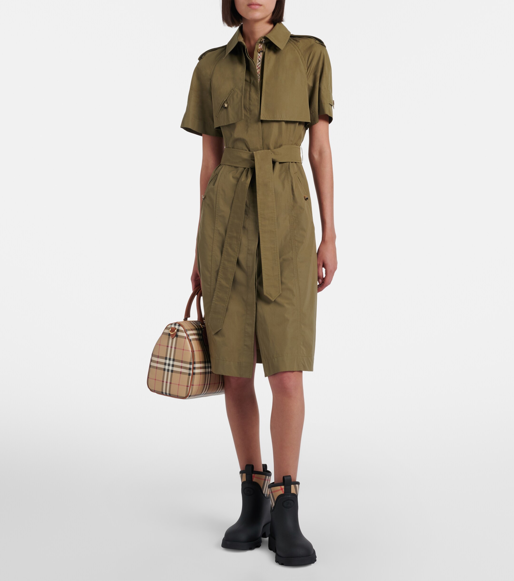 Burberry Burberry Marsh Stamp rain boots