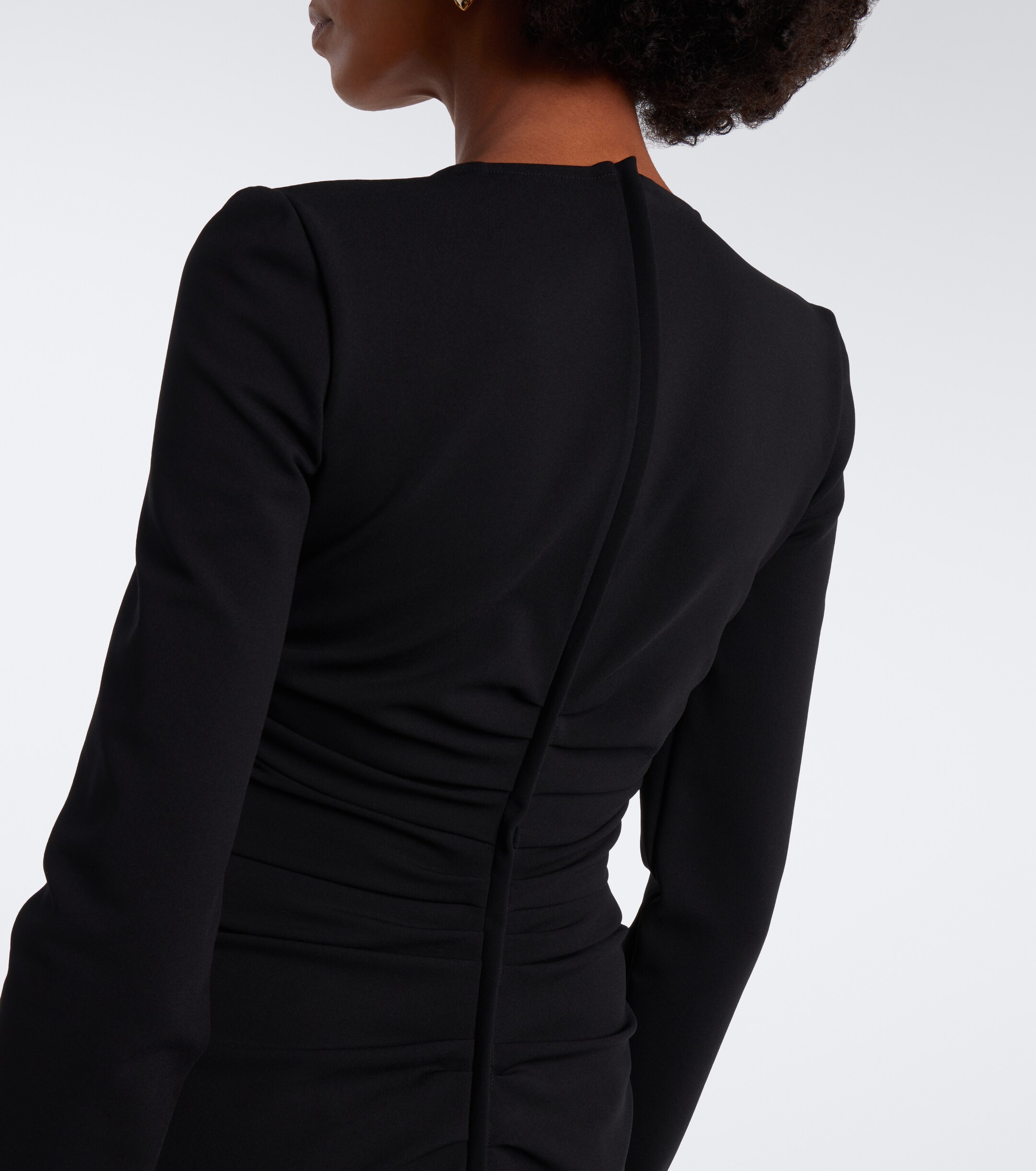 Dolce&Gabbana Dolce & Gabbana Ruched jersey midi dress