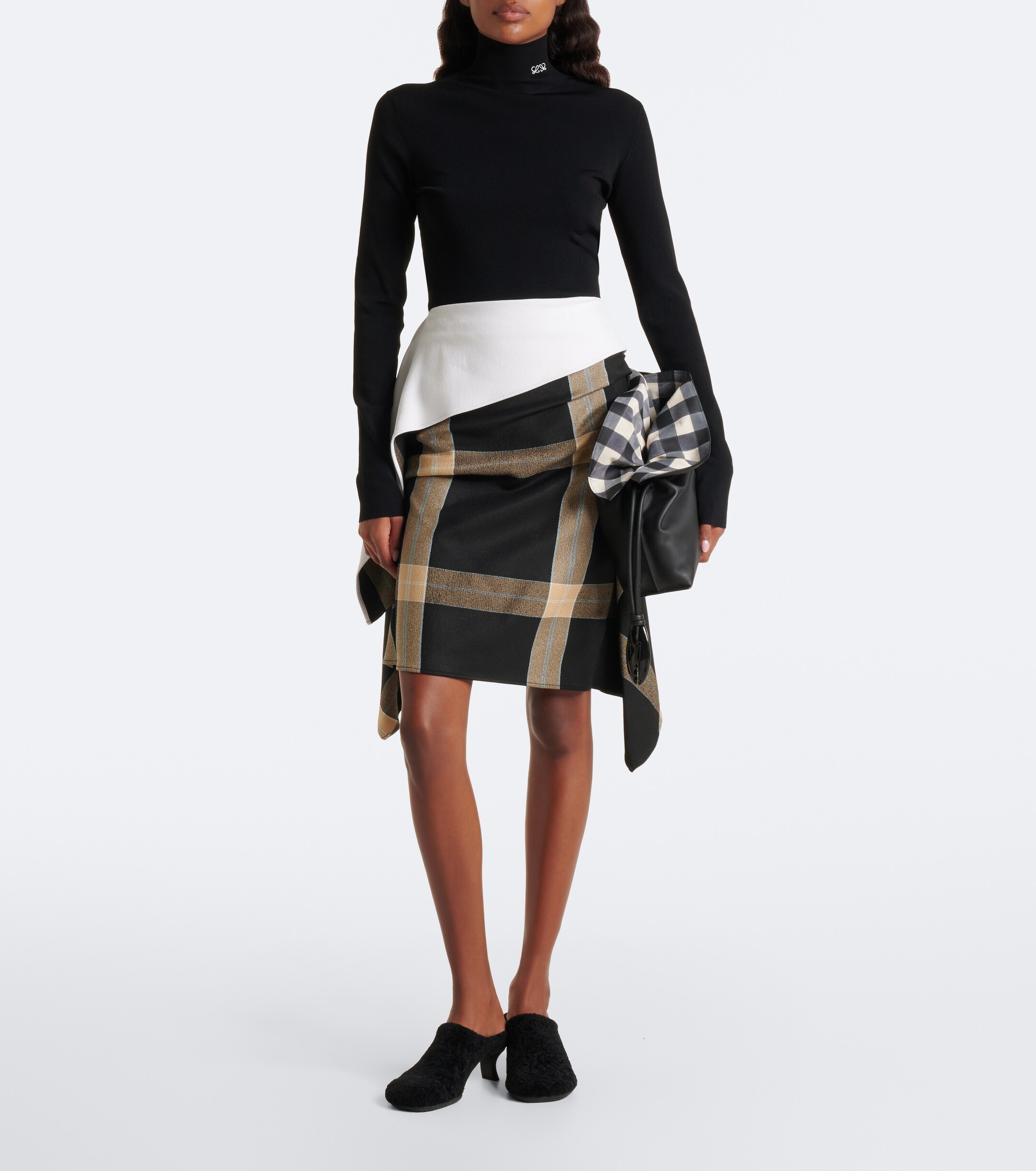Loewe Loewe x Cosima von Bonin Flamenco Medium leather clutch