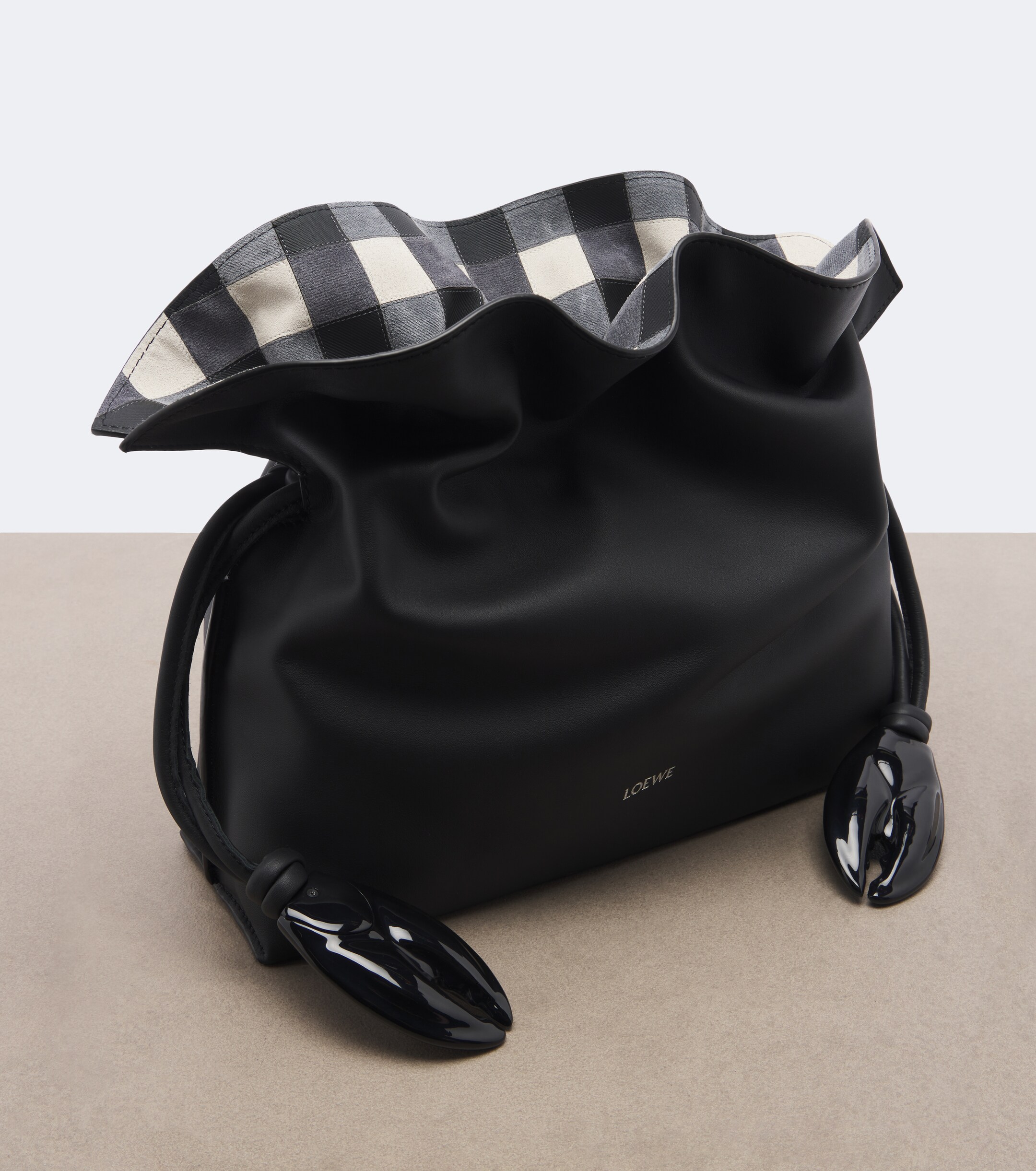 Loewe Loewe x Cosima von Bonin Flamenco Medium leather clutch