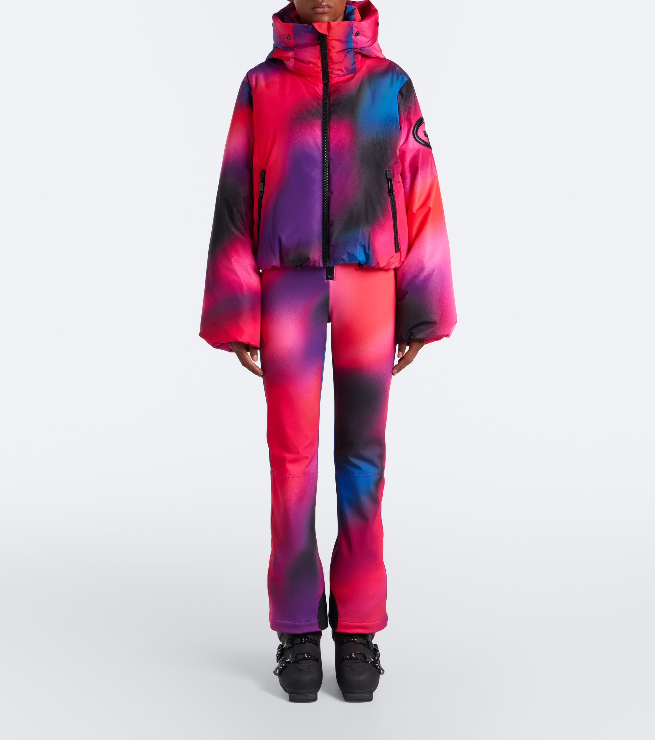 GOLDBERGH Goldbergh Manga printed technical ski salopettes
