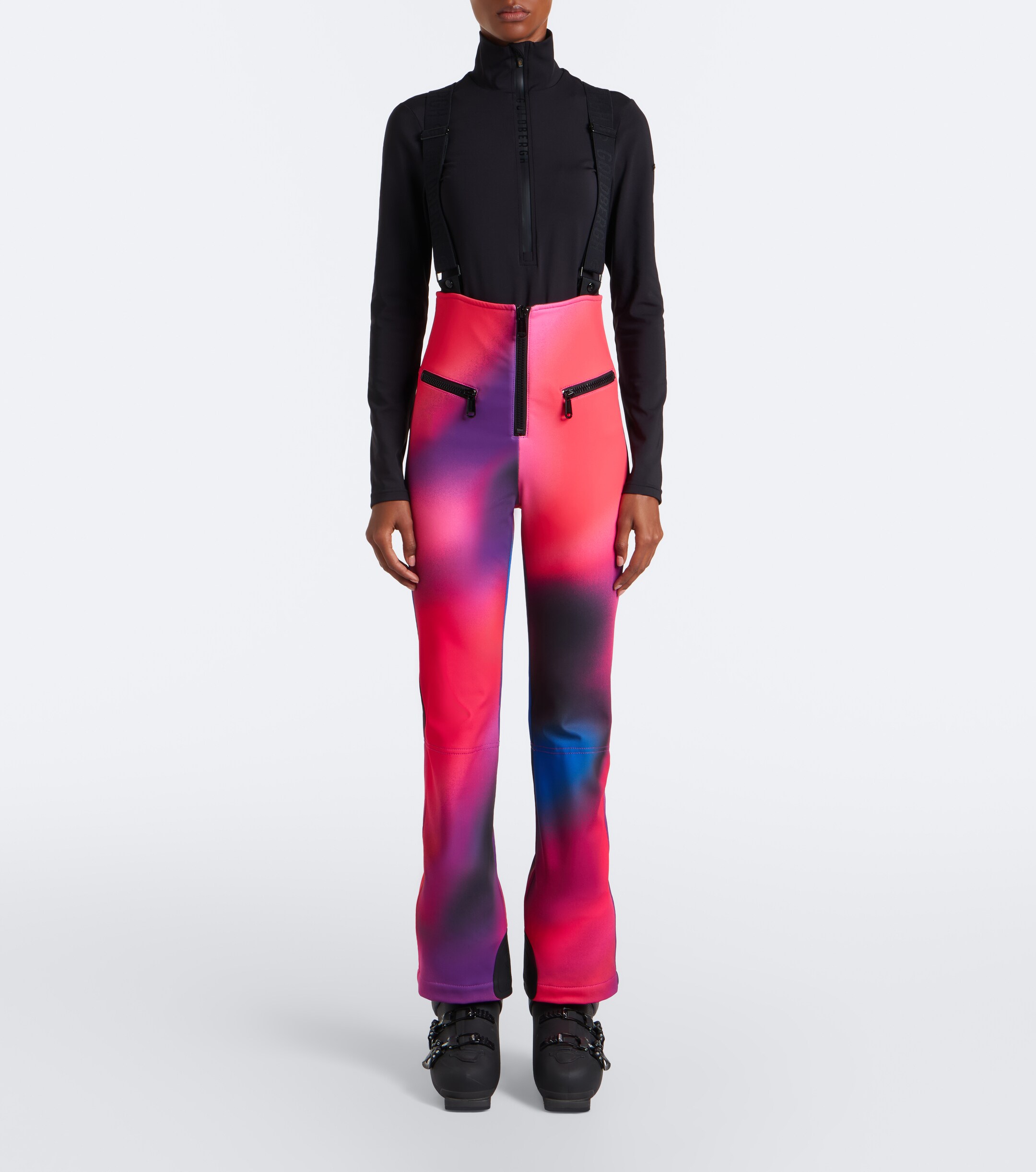 GOLDBERGH Goldbergh Manga printed technical ski salopettes