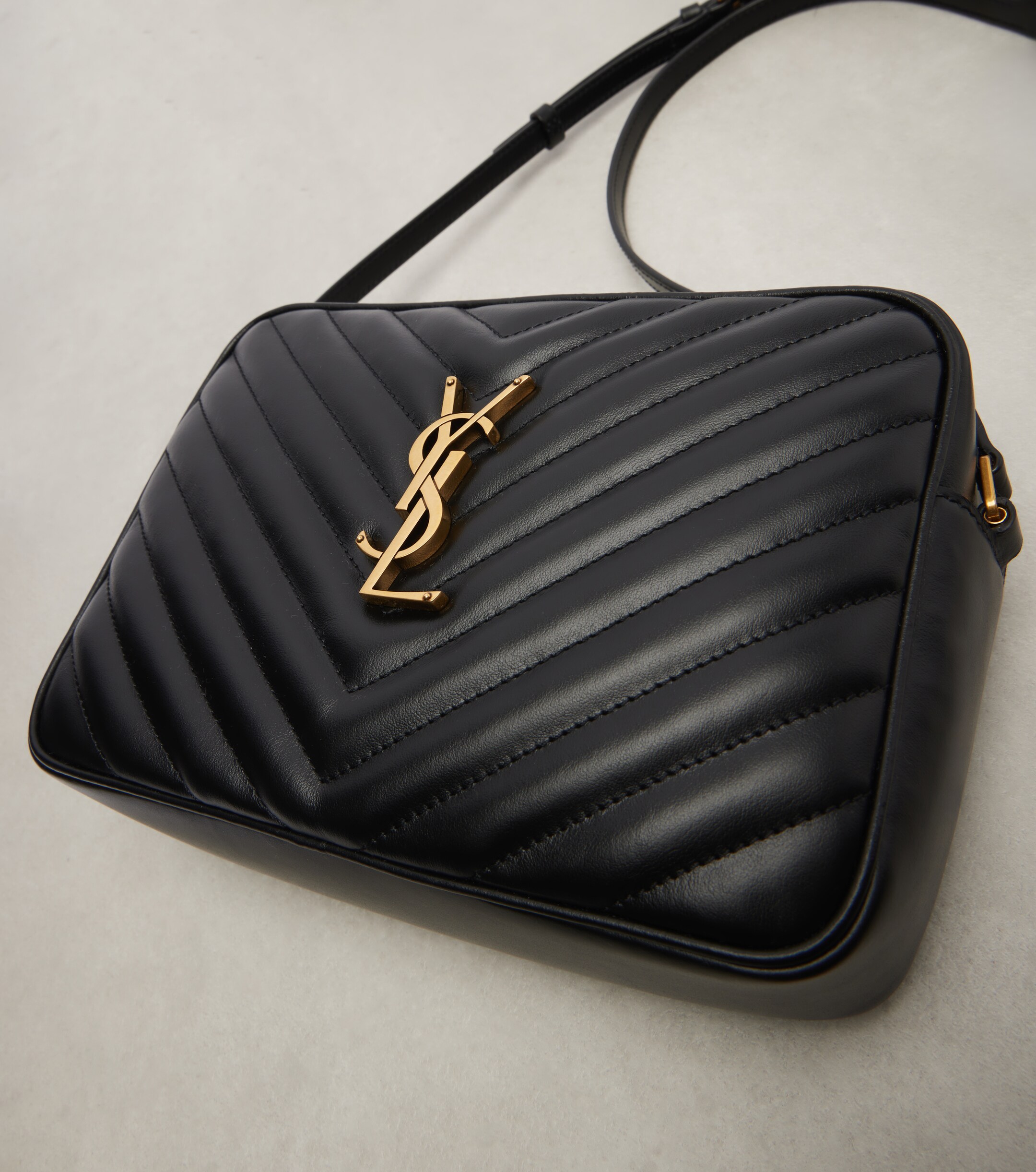 Saint Laurent Lou Camera leather crossbody bag