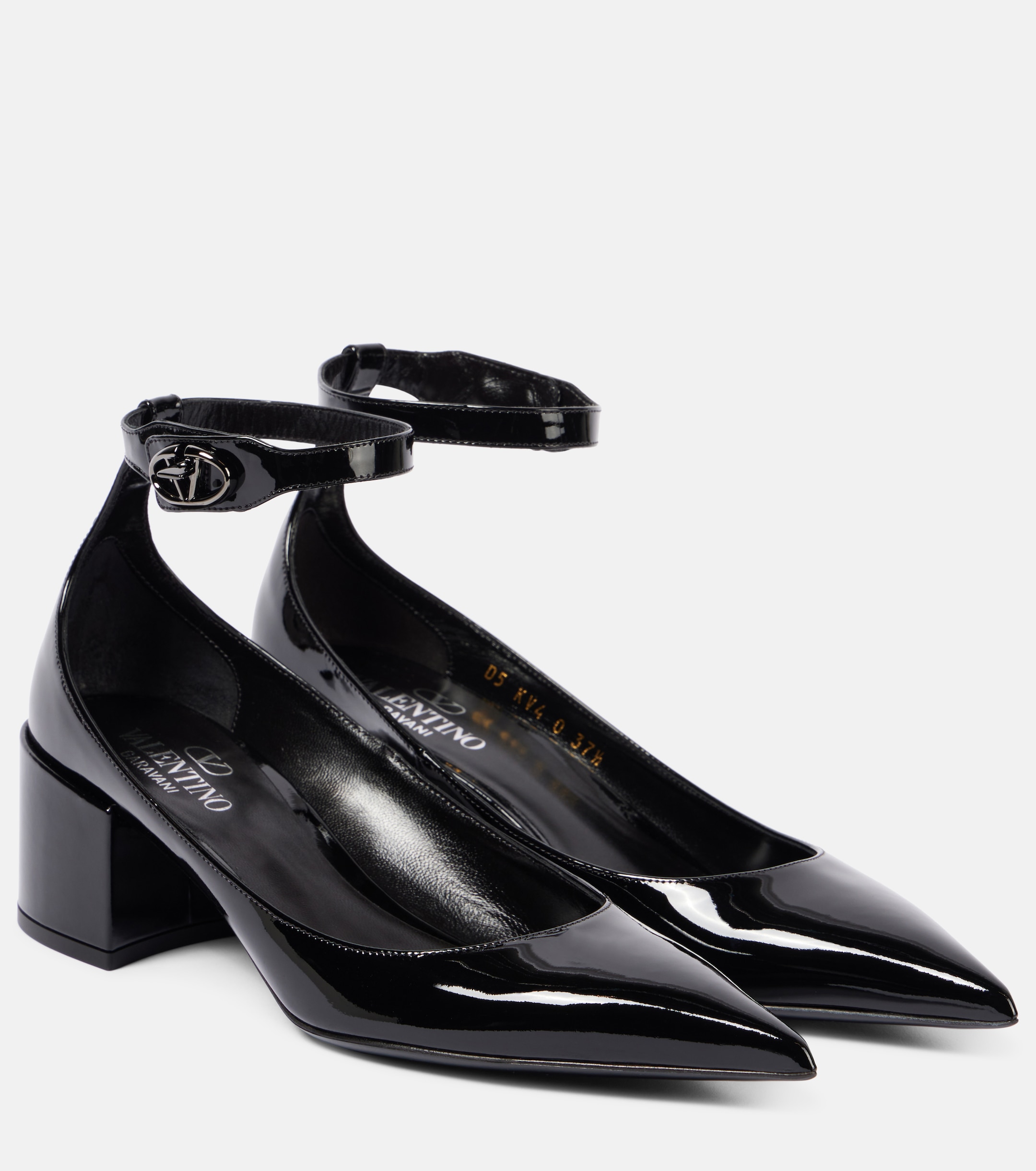 Valentino Garavani VLogo Lockette leather pumps