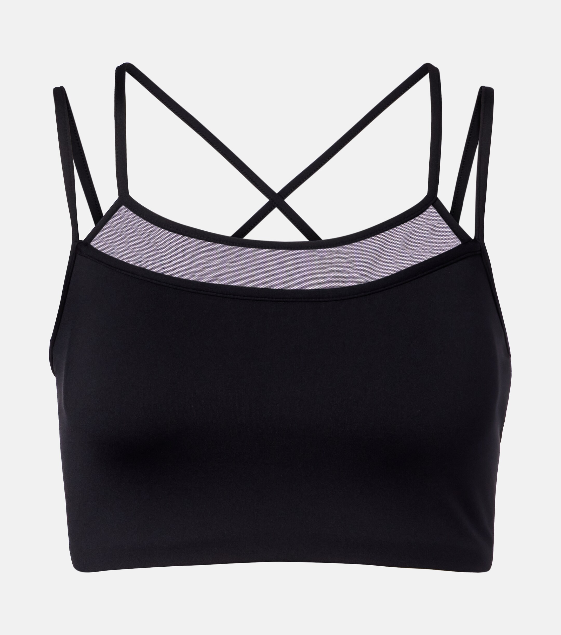 Eres Eres Cooper tulle-trimmed sports bra