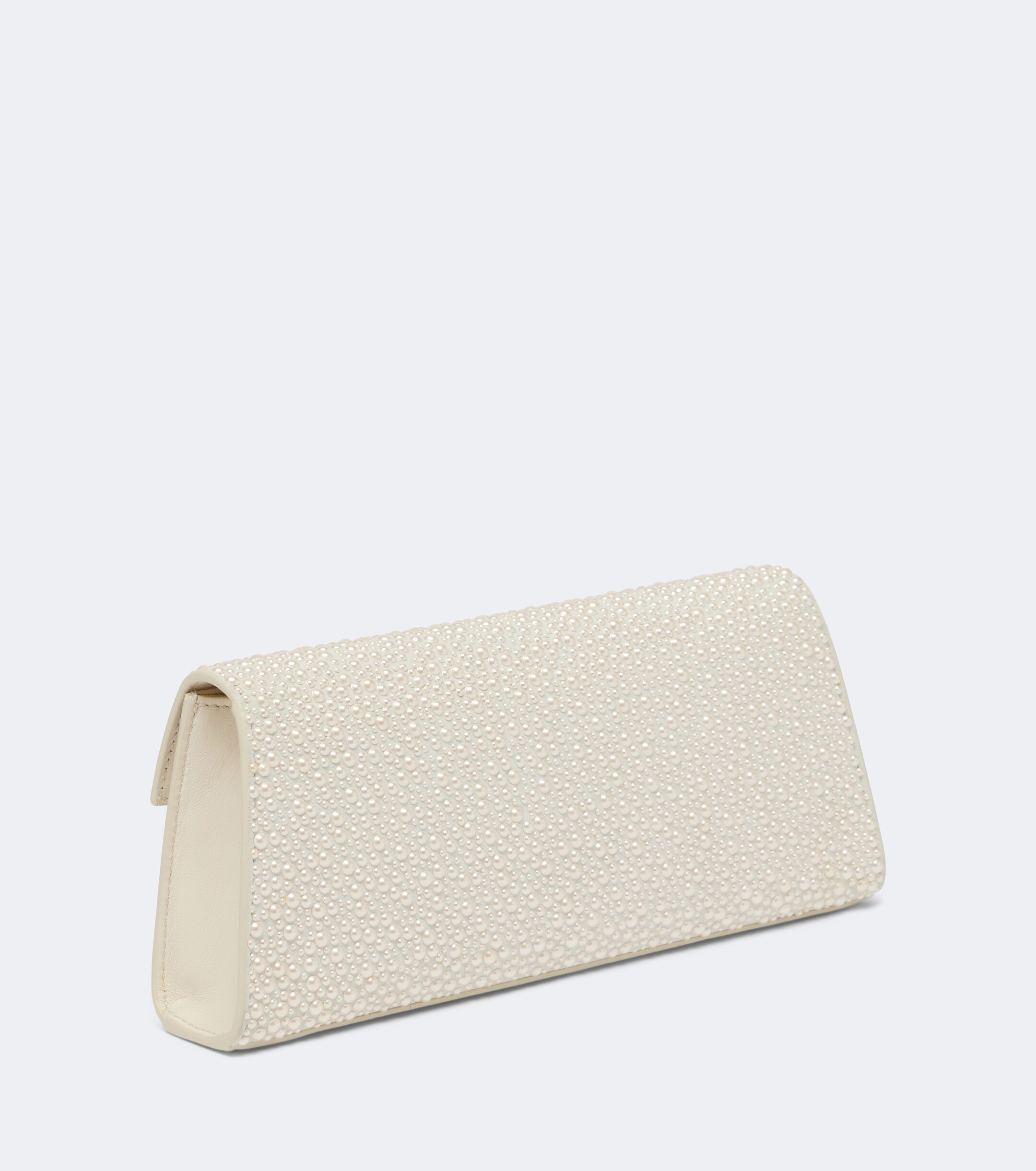Elie Saab The Midnight embellished suede clutch