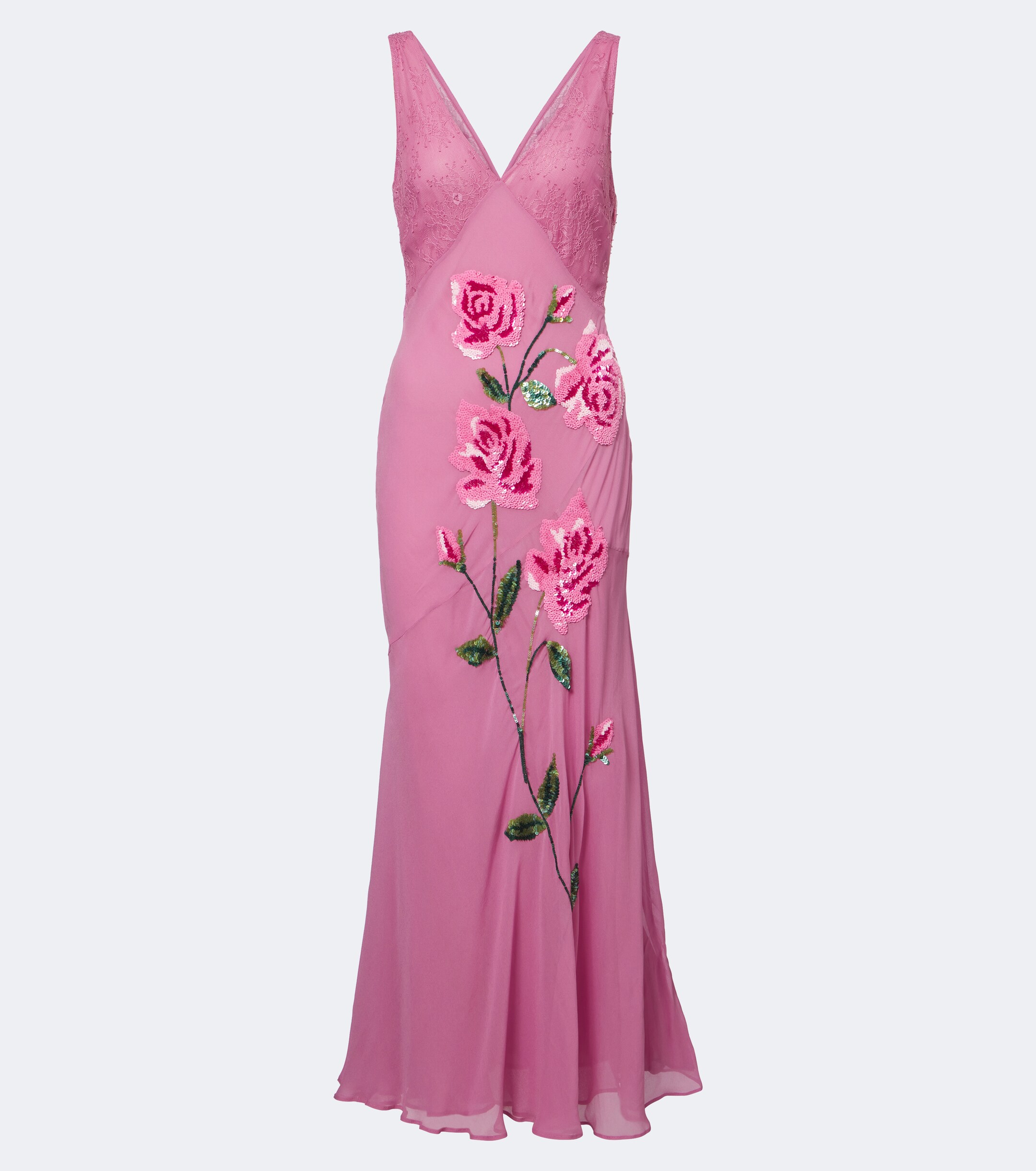 Blumarine Blumarine Floral sequined midi dress