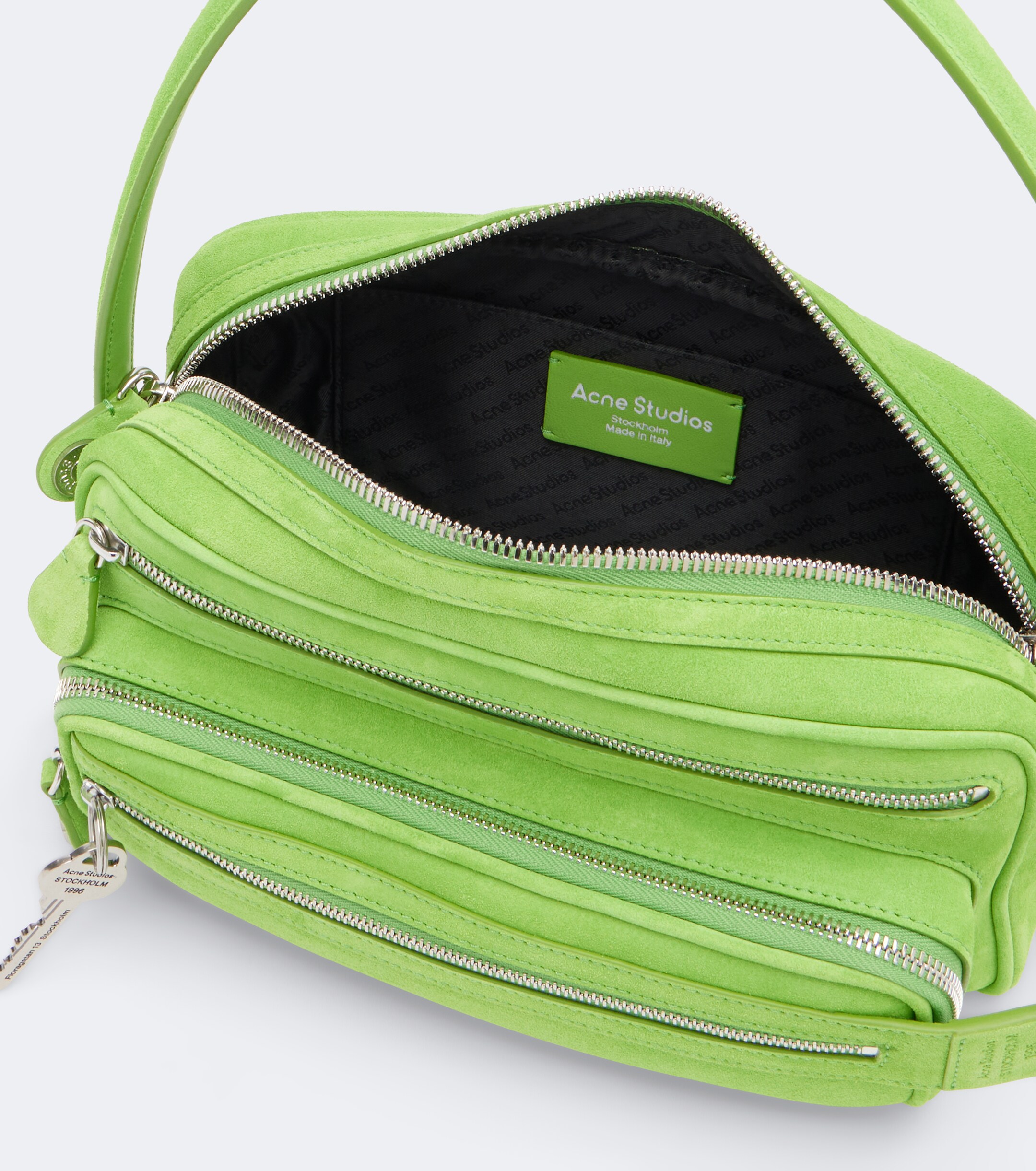 Acne Studios Camero Mini suede shoulder bag