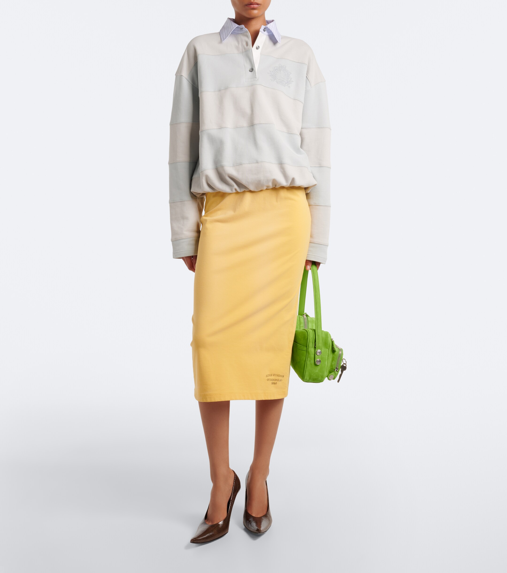 Acne Studios Camero Mini suede shoulder bag