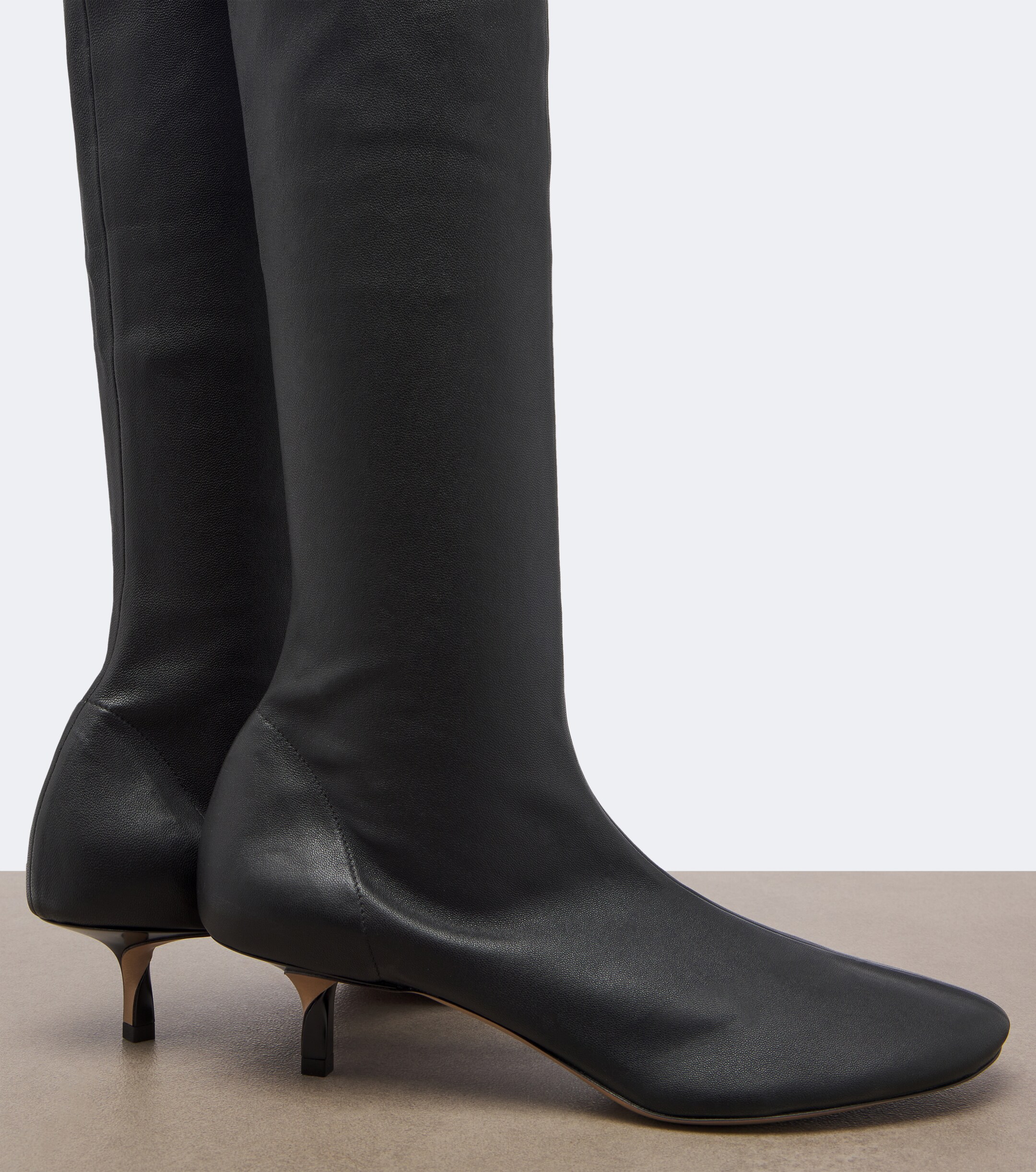 Jacquemus Jacquemus Collant leather knee-high boots