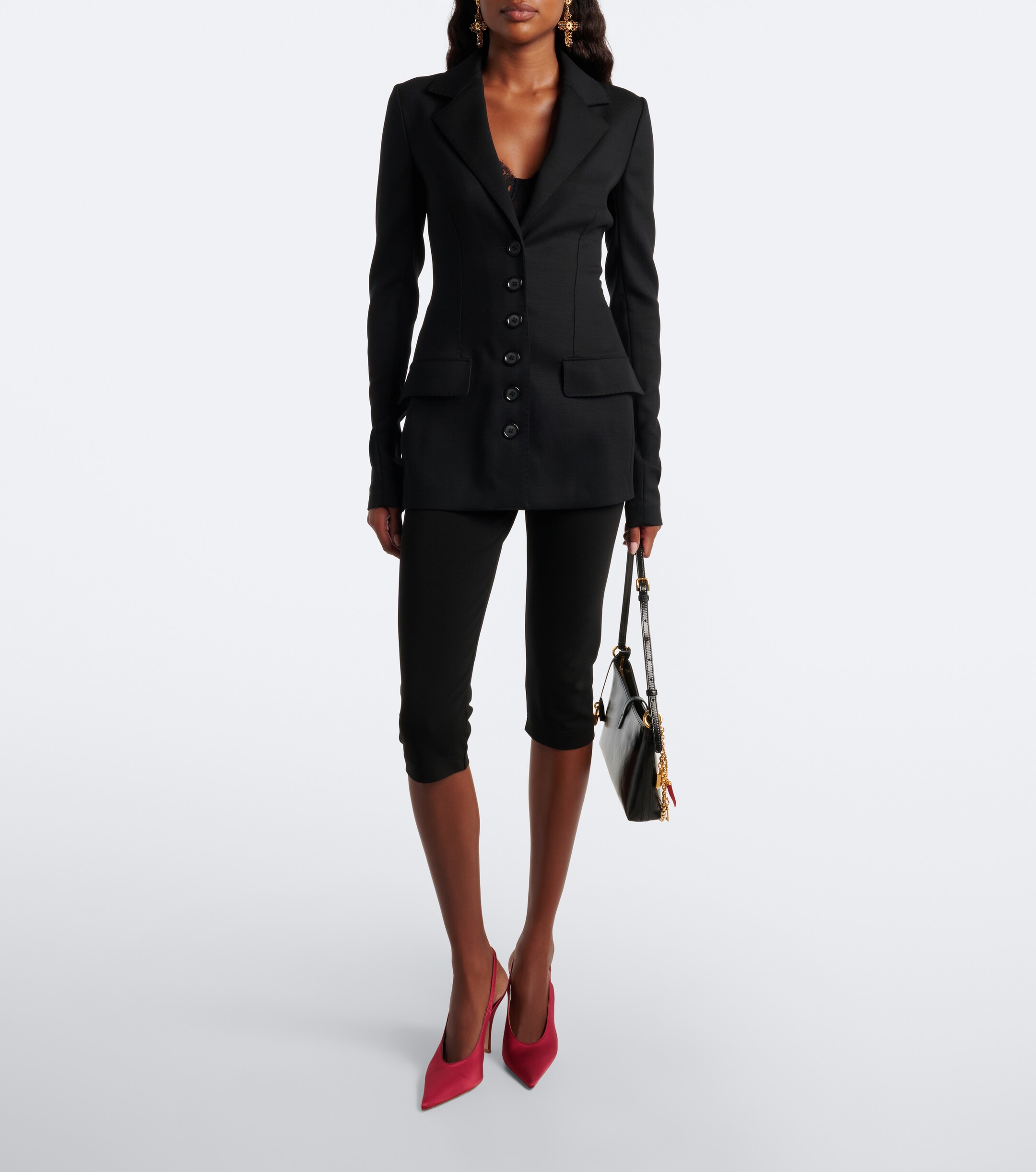 GIANVITO ROSSI Gianvito Rossi Sofia satin slingback pumps