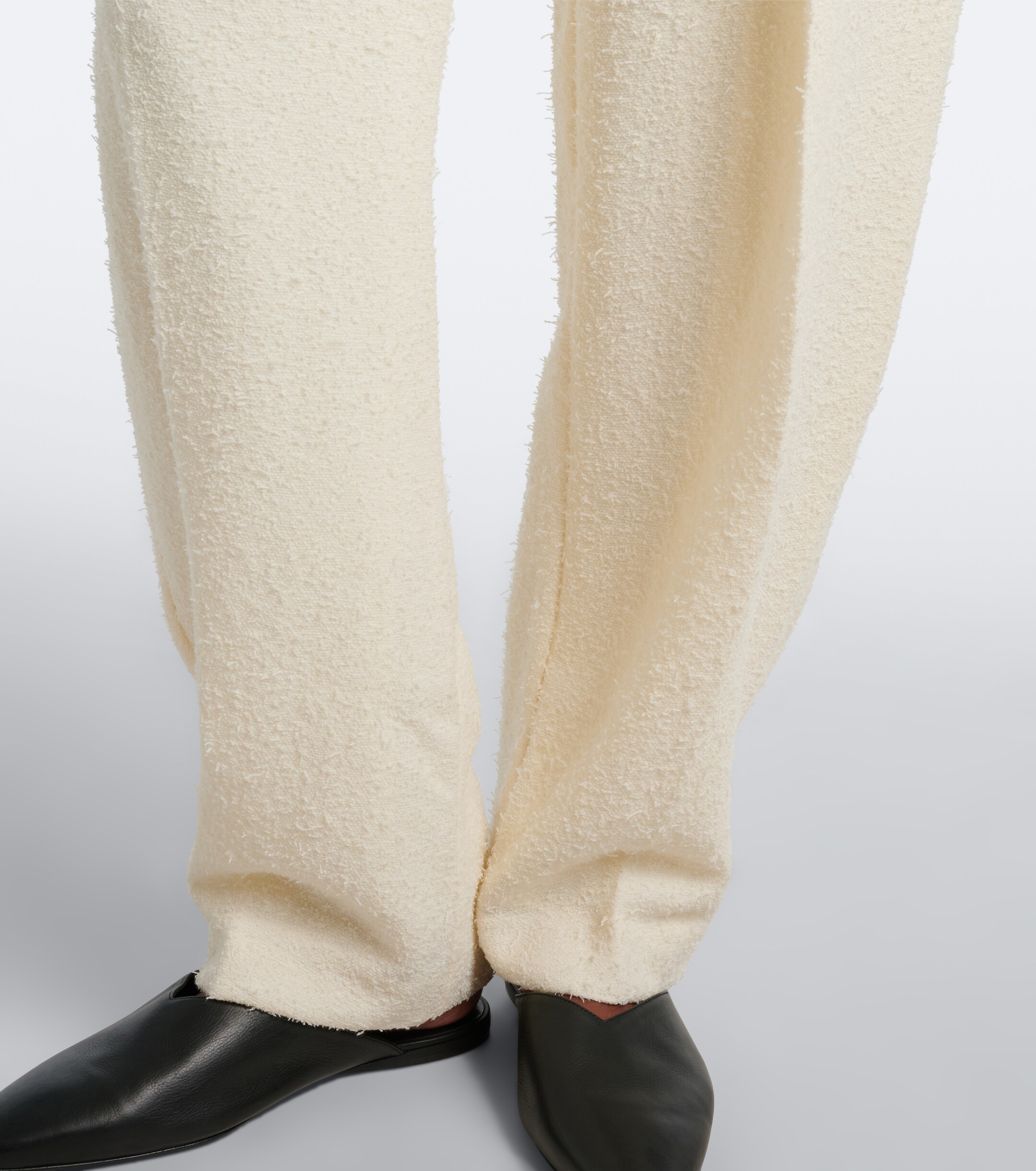Róhe Róhe Wool-blend bouclé barrel-leg pants