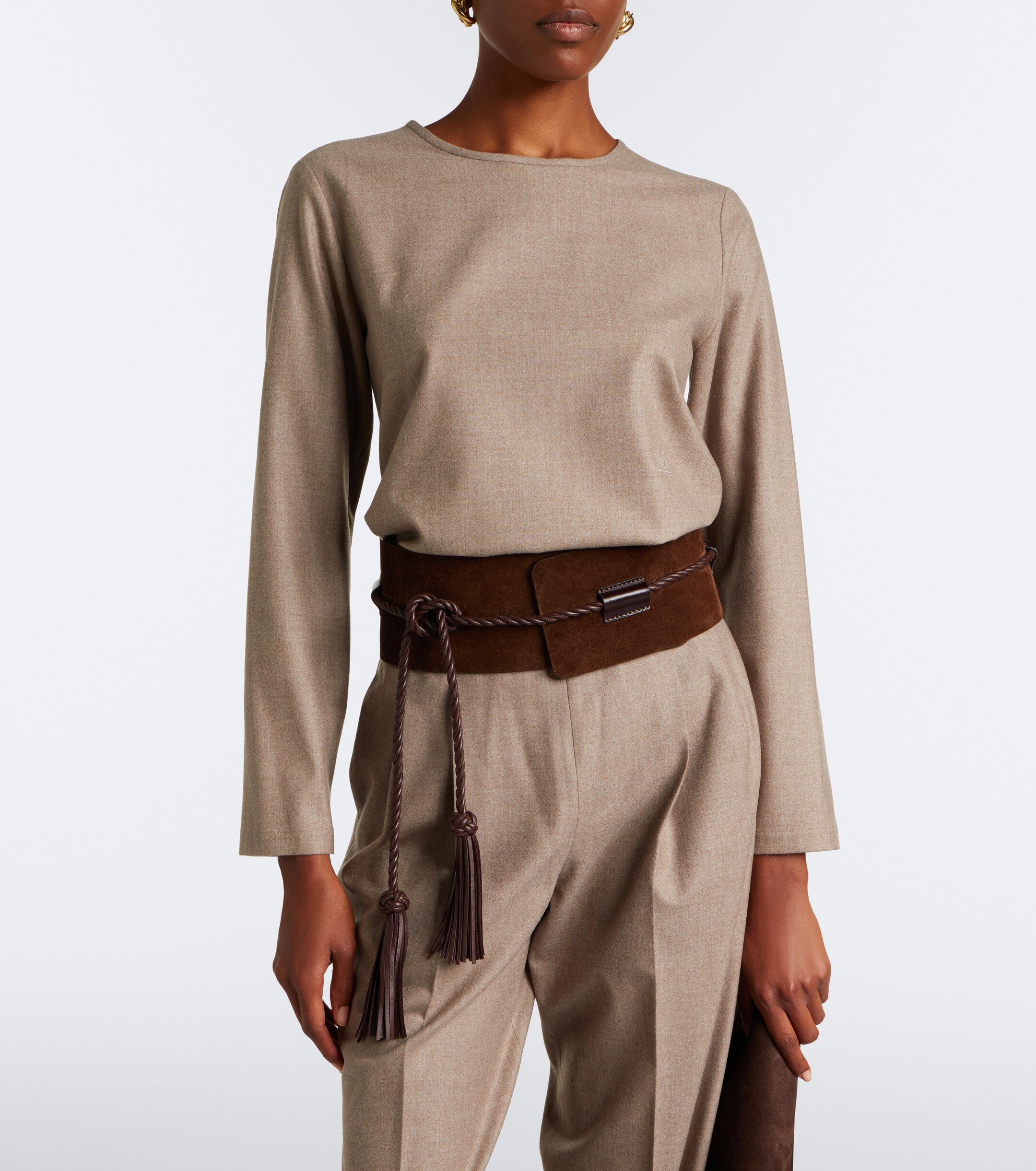 Max Mara Max Mara Cashmere-blend top