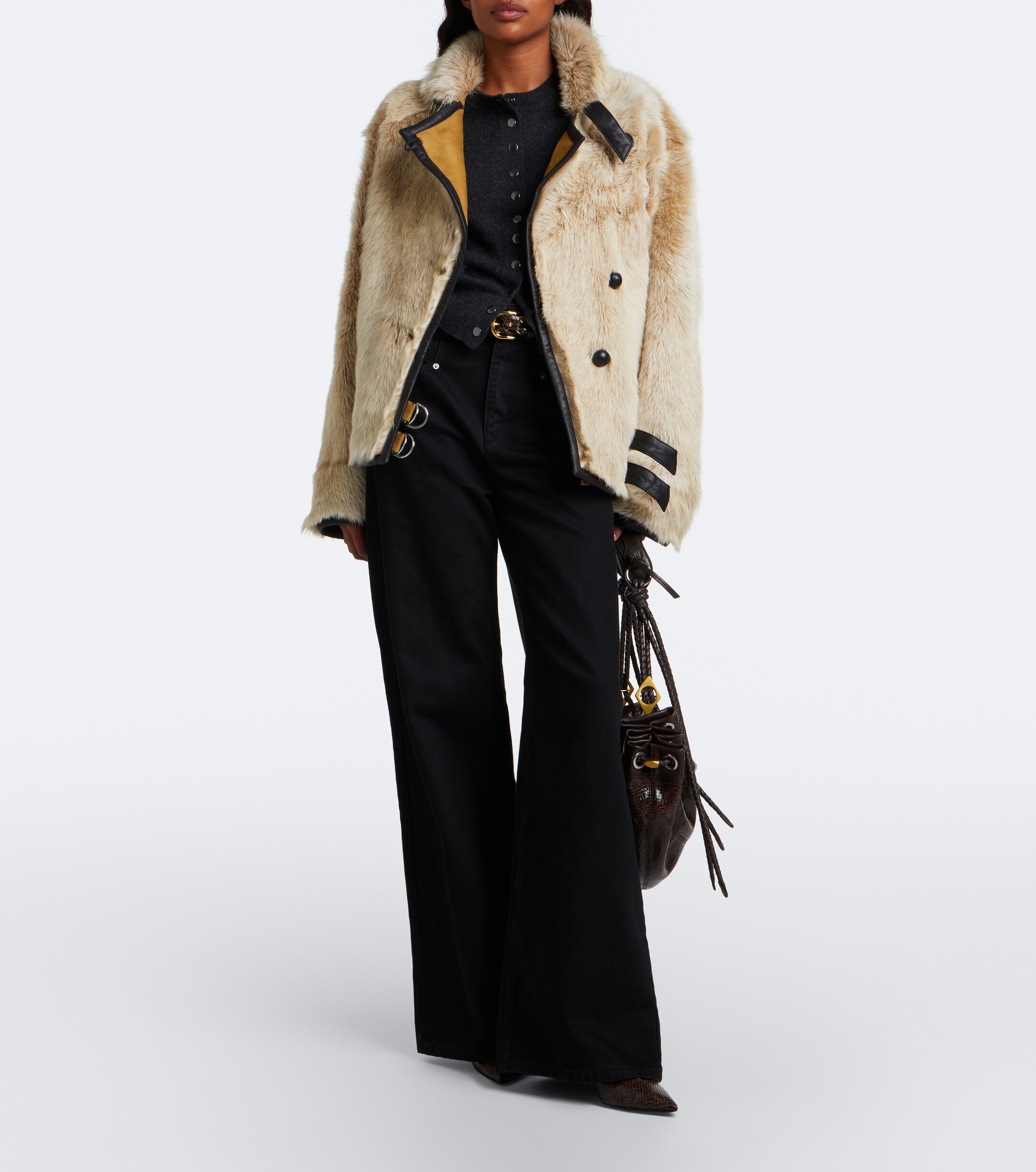 Isabel Marant Isabel Marant Roama shearling jacket