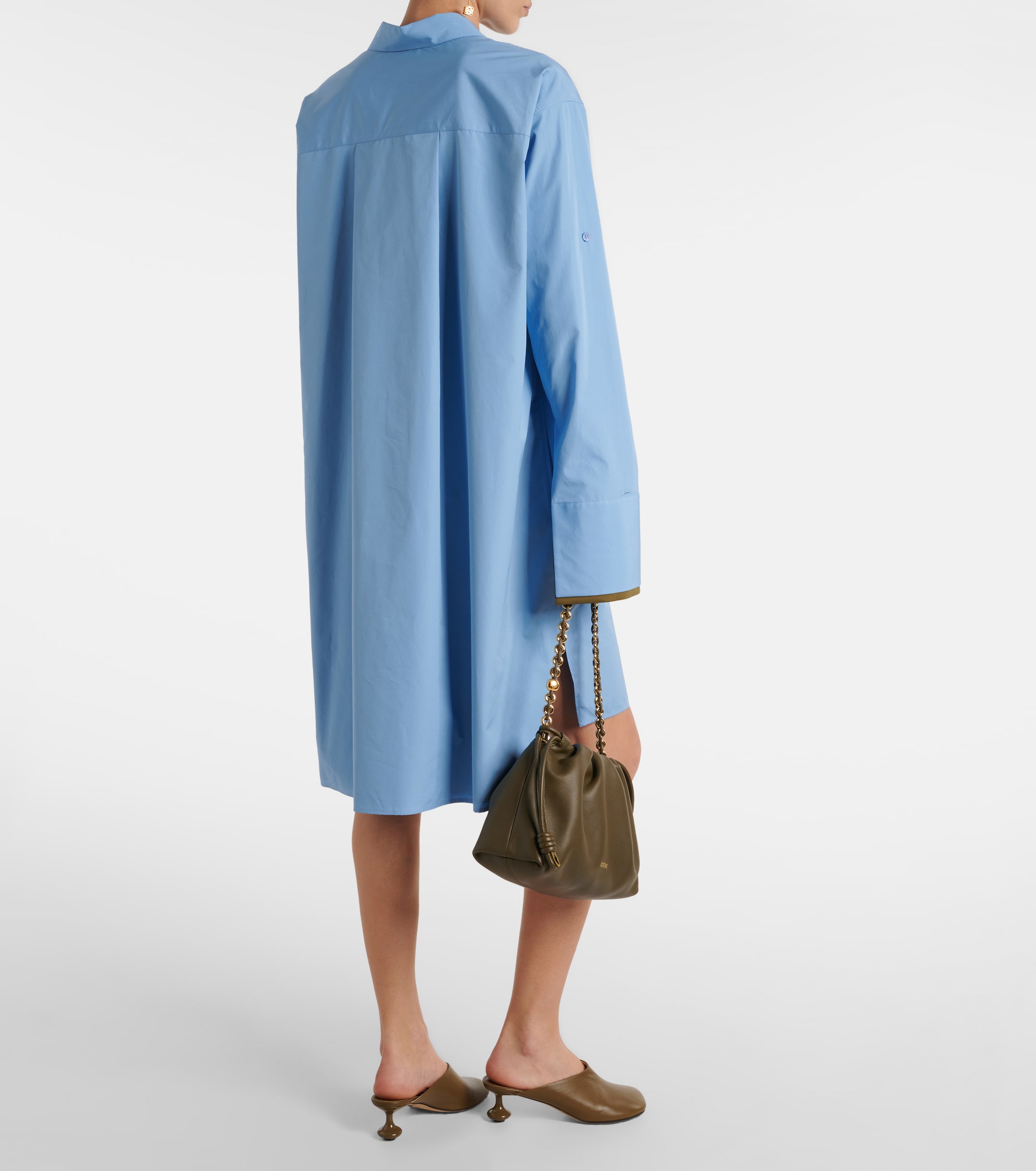 Loewe Cotton poplin shirt dress thumbnail