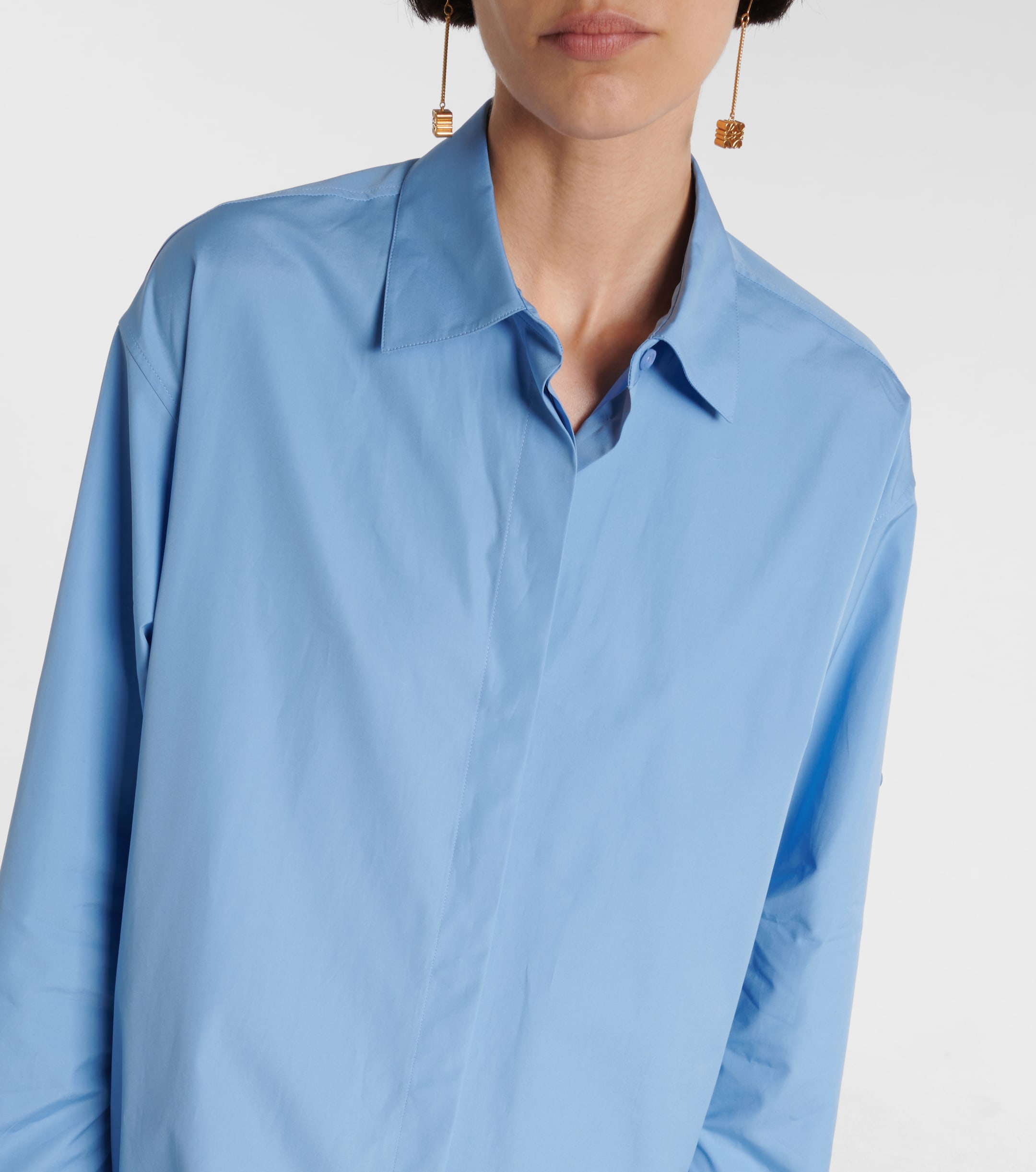 Loewe Cotton poplin shirt dress thumbnail