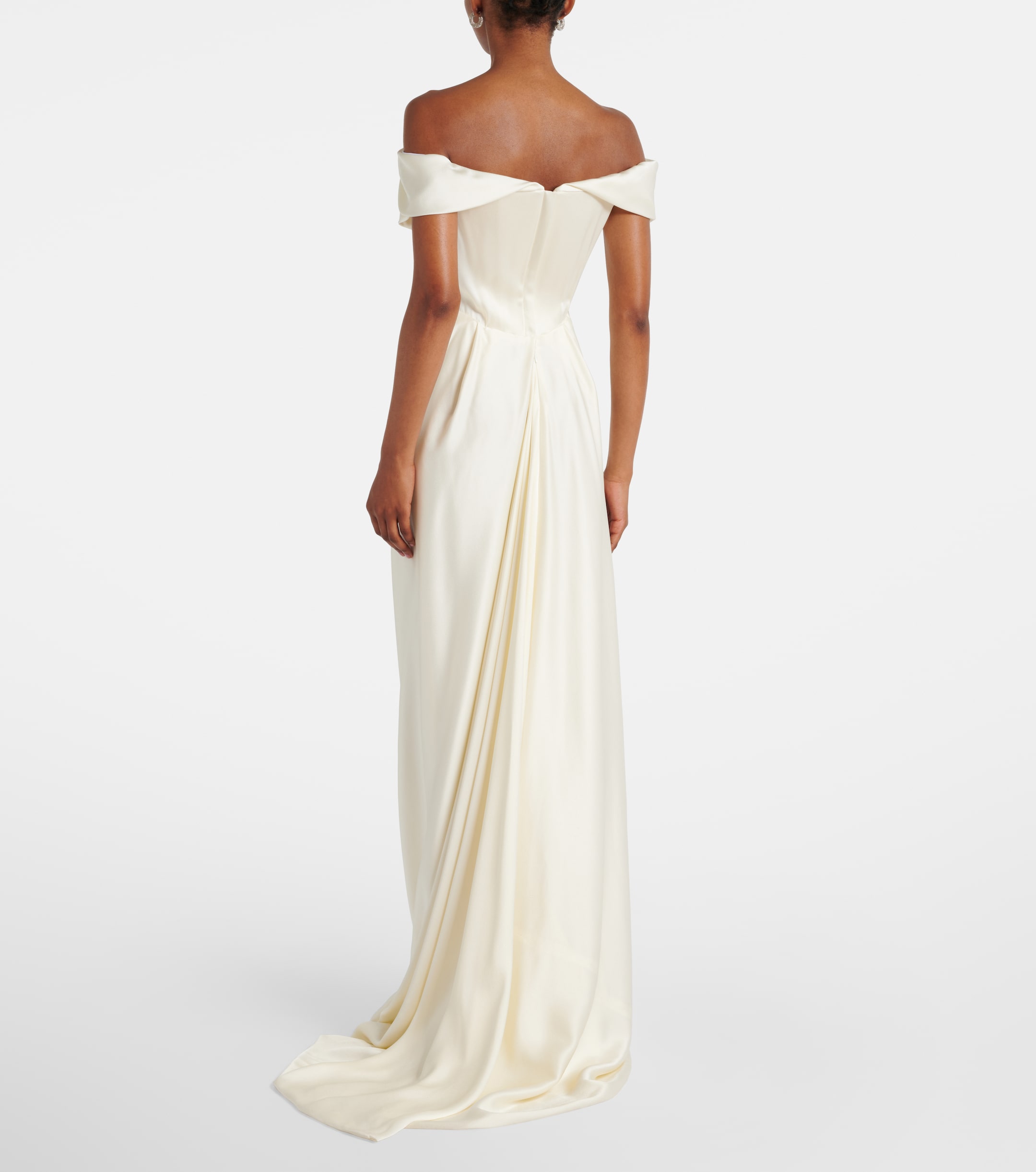 Vivienne Westwood - Bridal Nova Cocotte satin corset gown | Plush