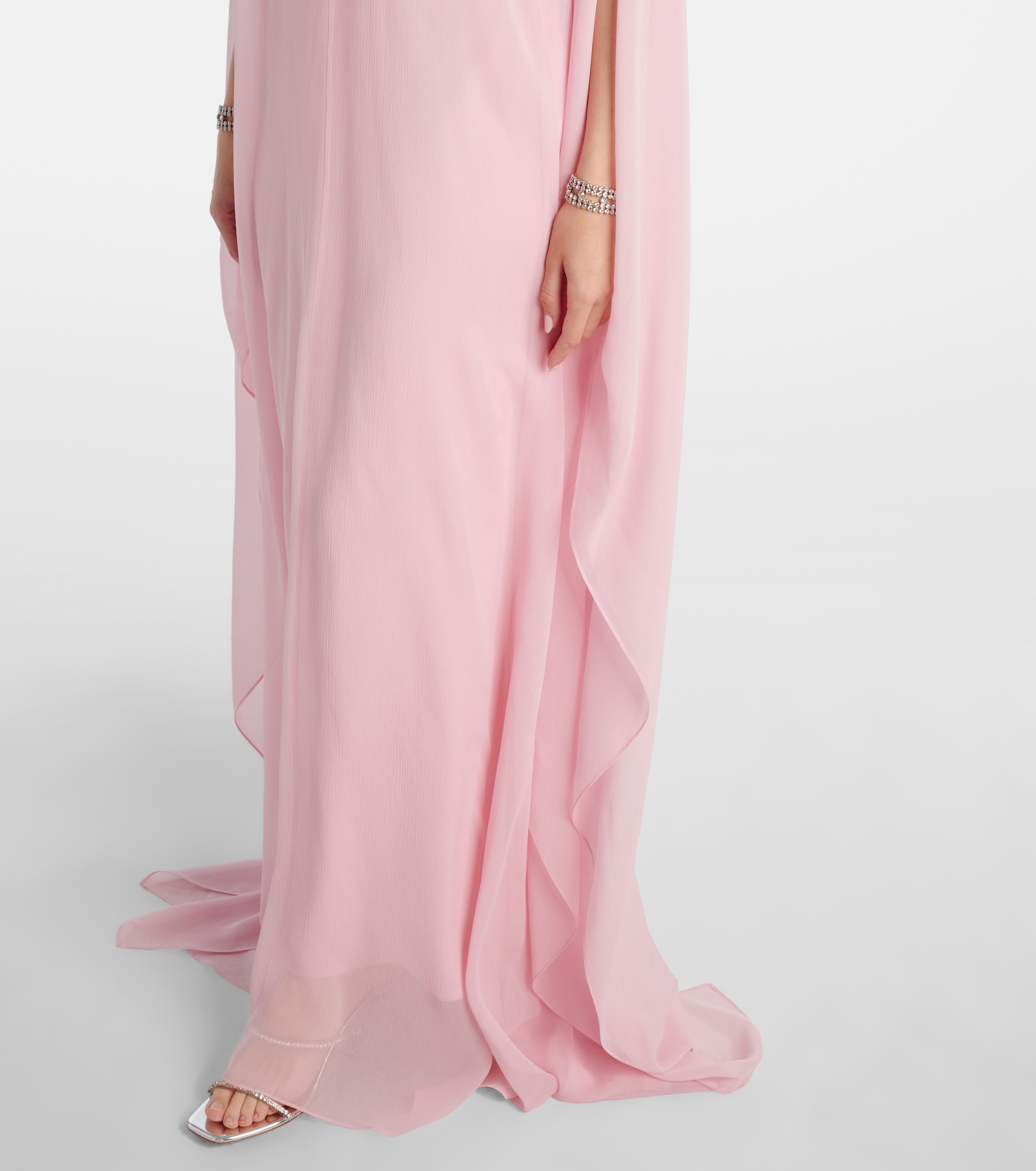 Taller Marmo Sza Sza crêpe chiffon kaftan
