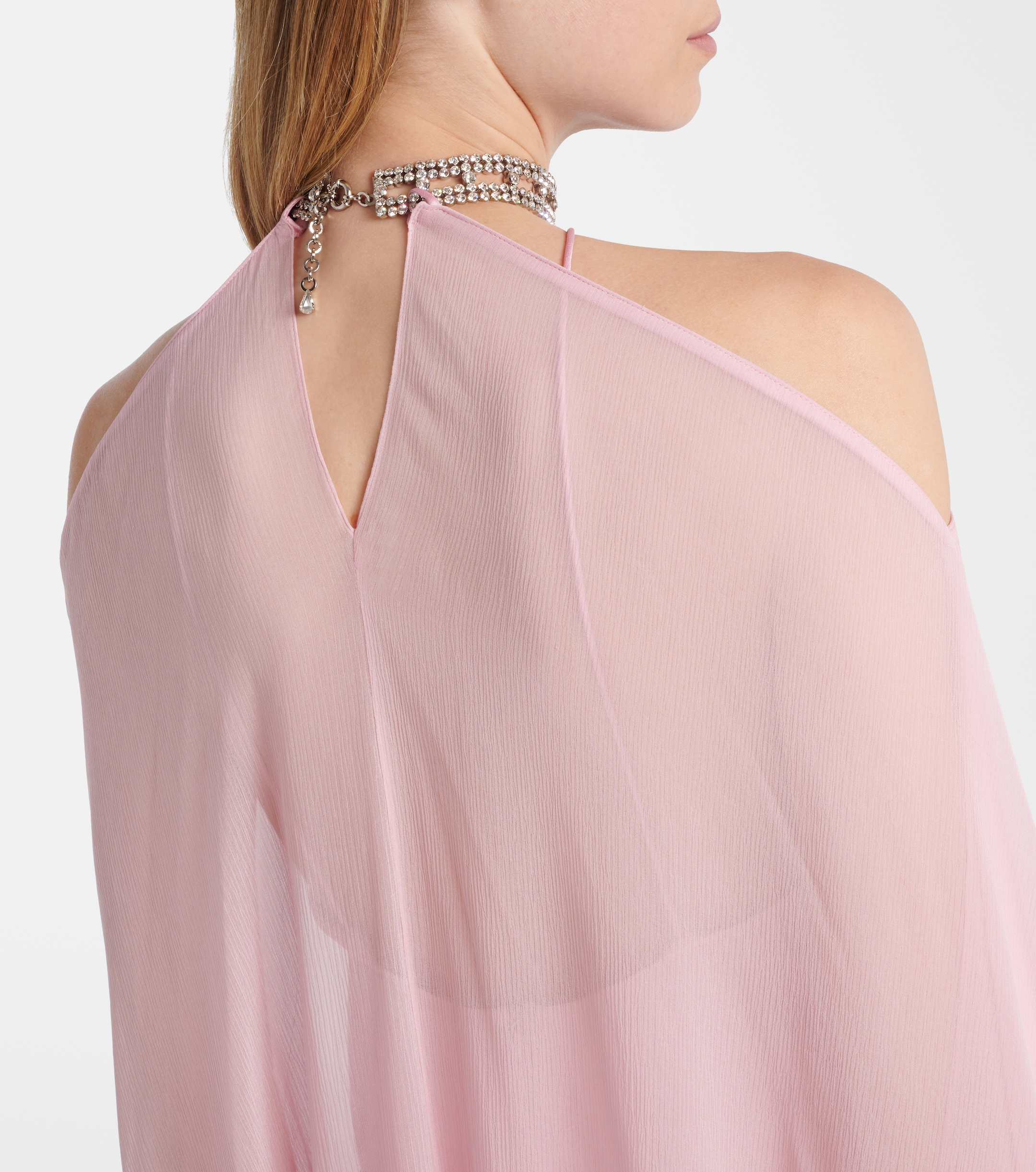 Taller Marmo Sza Sza crêpe chiffon kaftan