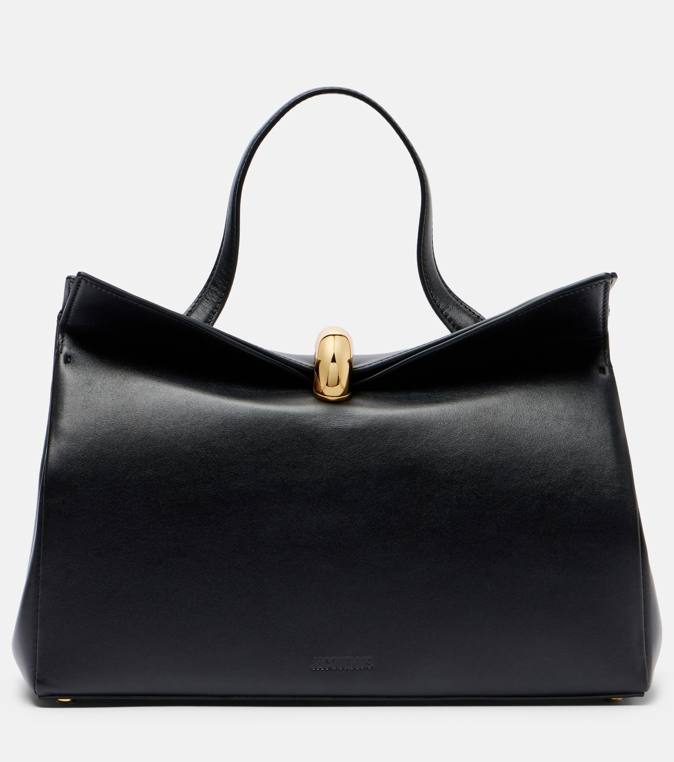 Jacquemus Valerie Medium leather top-handle bag