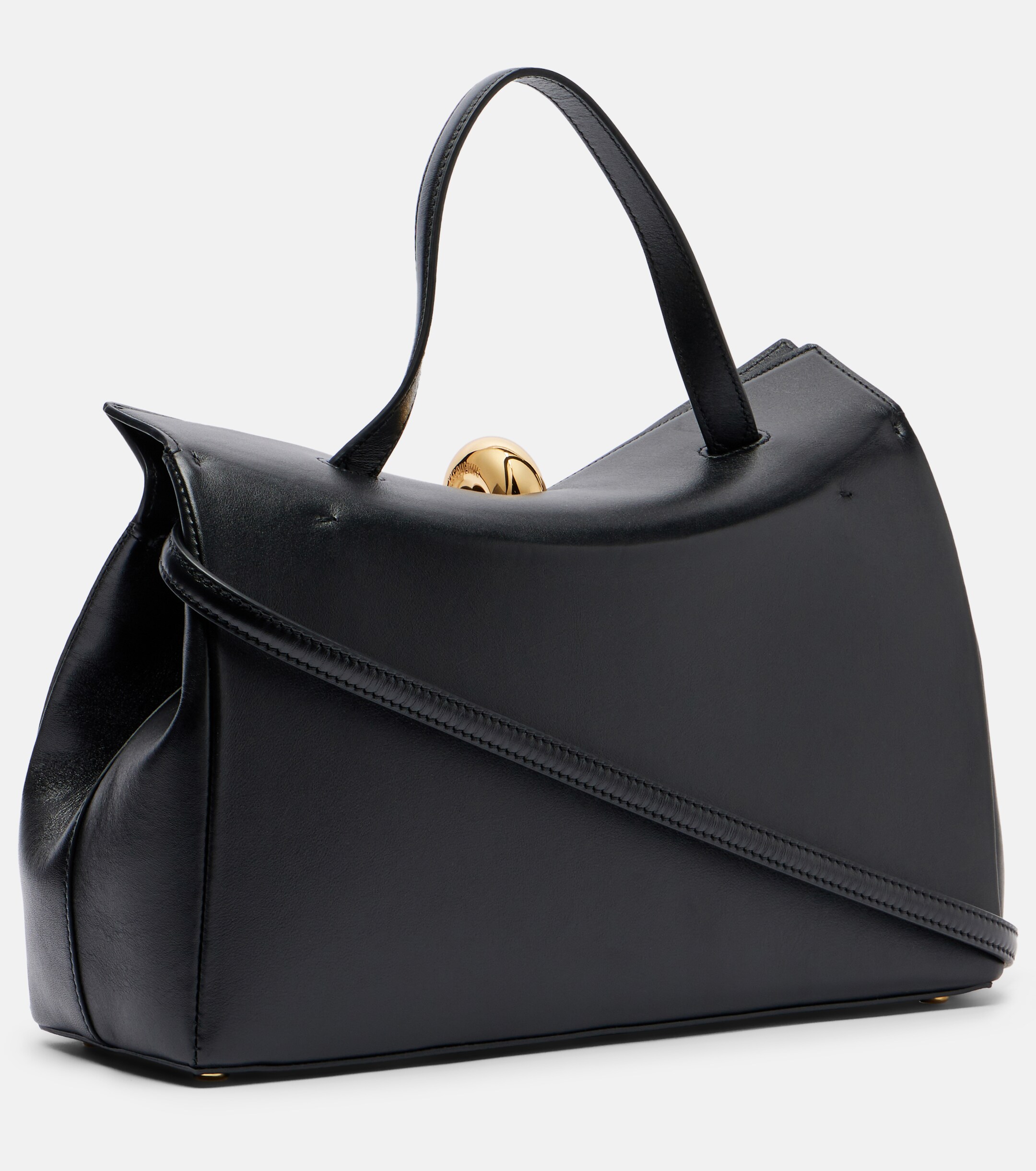 Jacquemus Valerie Medium leather top-handle bag