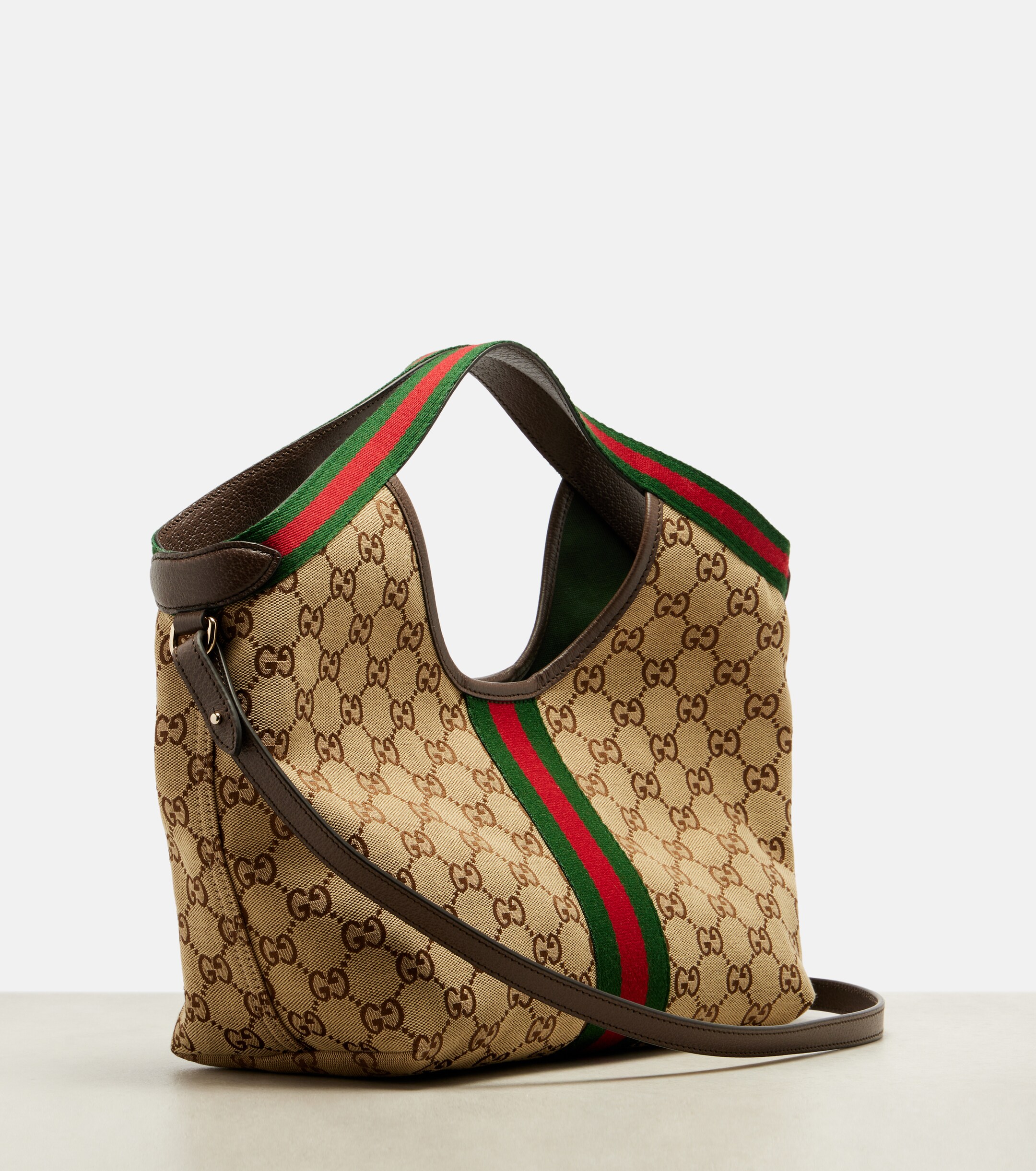 Gucci Gucci Giglio Small GG canvas tote bag