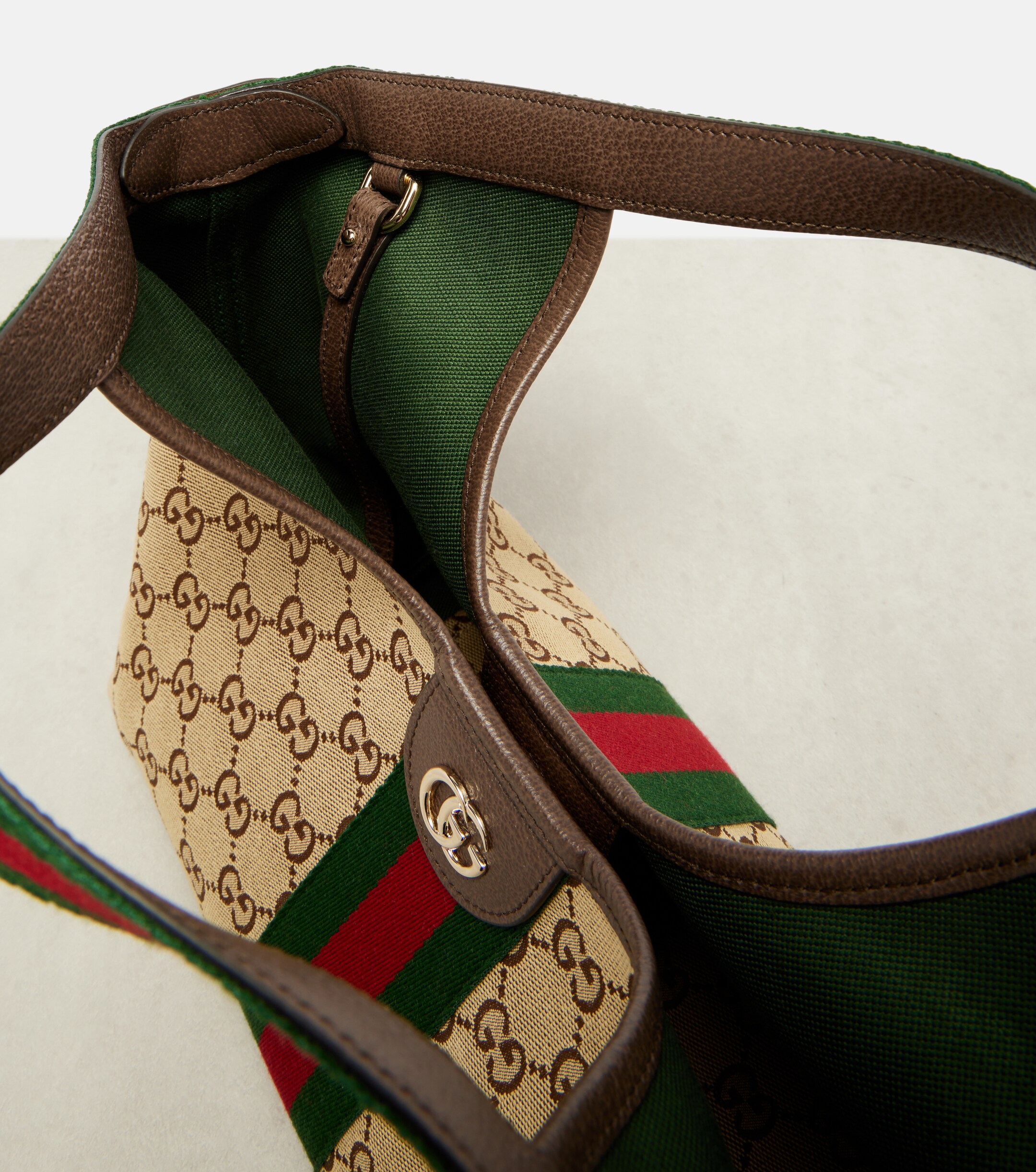 Gucci Gucci Giglio Small GG canvas tote bag