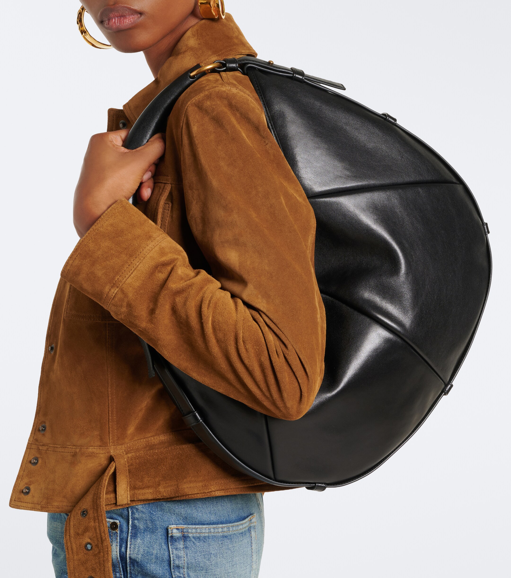 Saint Laurent Mombasa Medium leather shoulder bag