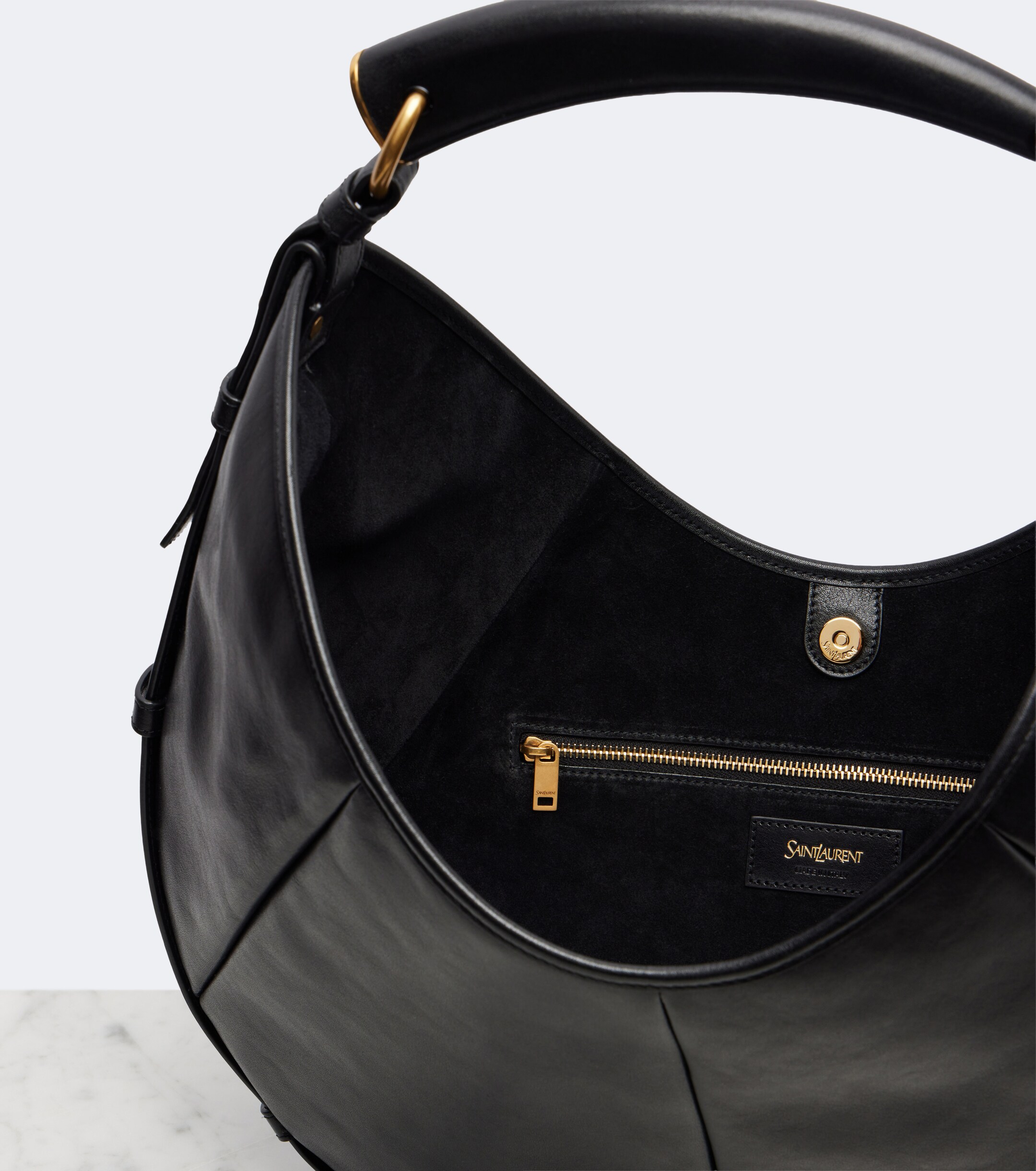 Saint Laurent Mombasa Medium leather shoulder bag