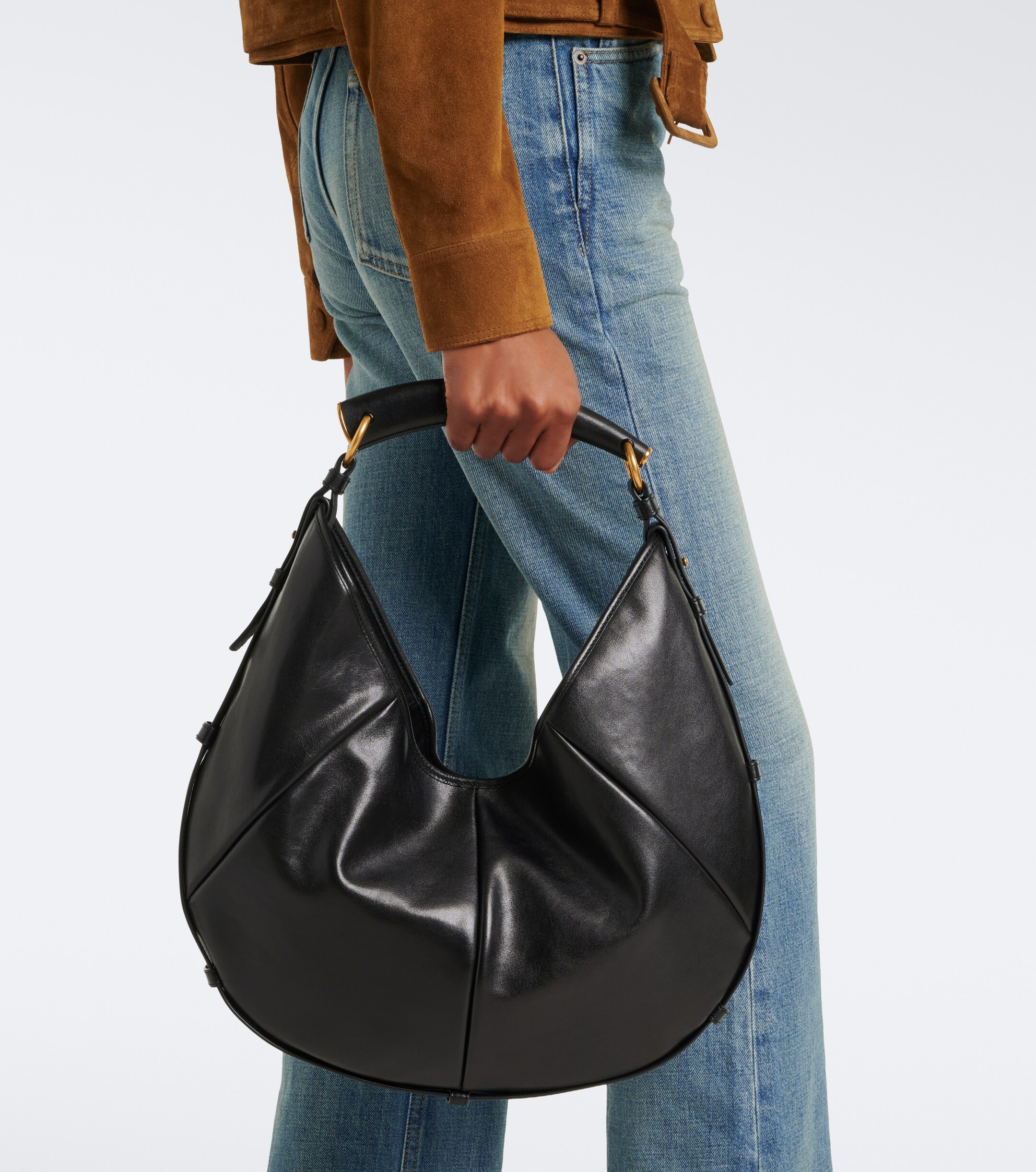 Saint Laurent Mombasa Medium leather shoulder bag