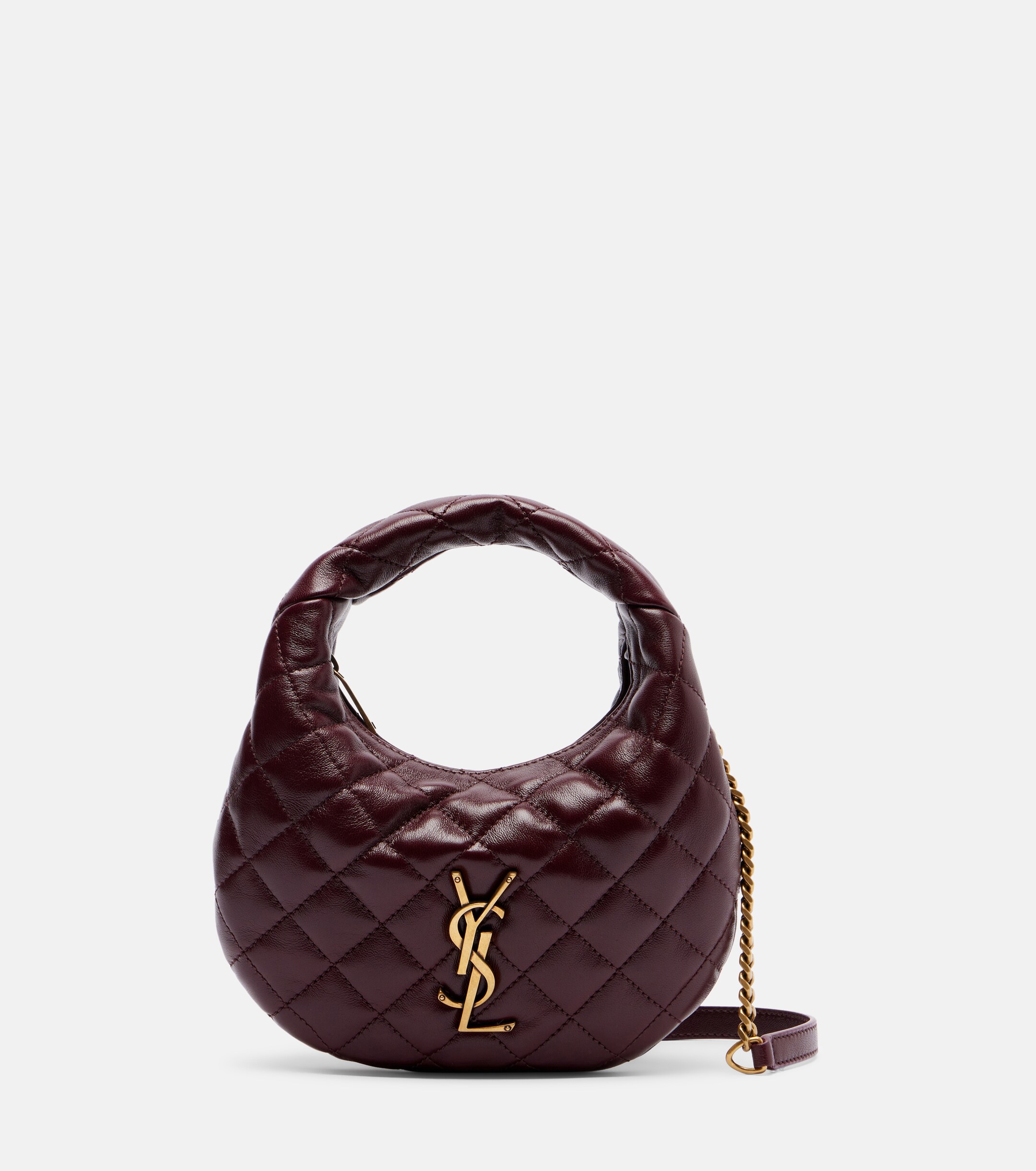 Saint Laurent Icarino Mini quilted leather top-handle bag