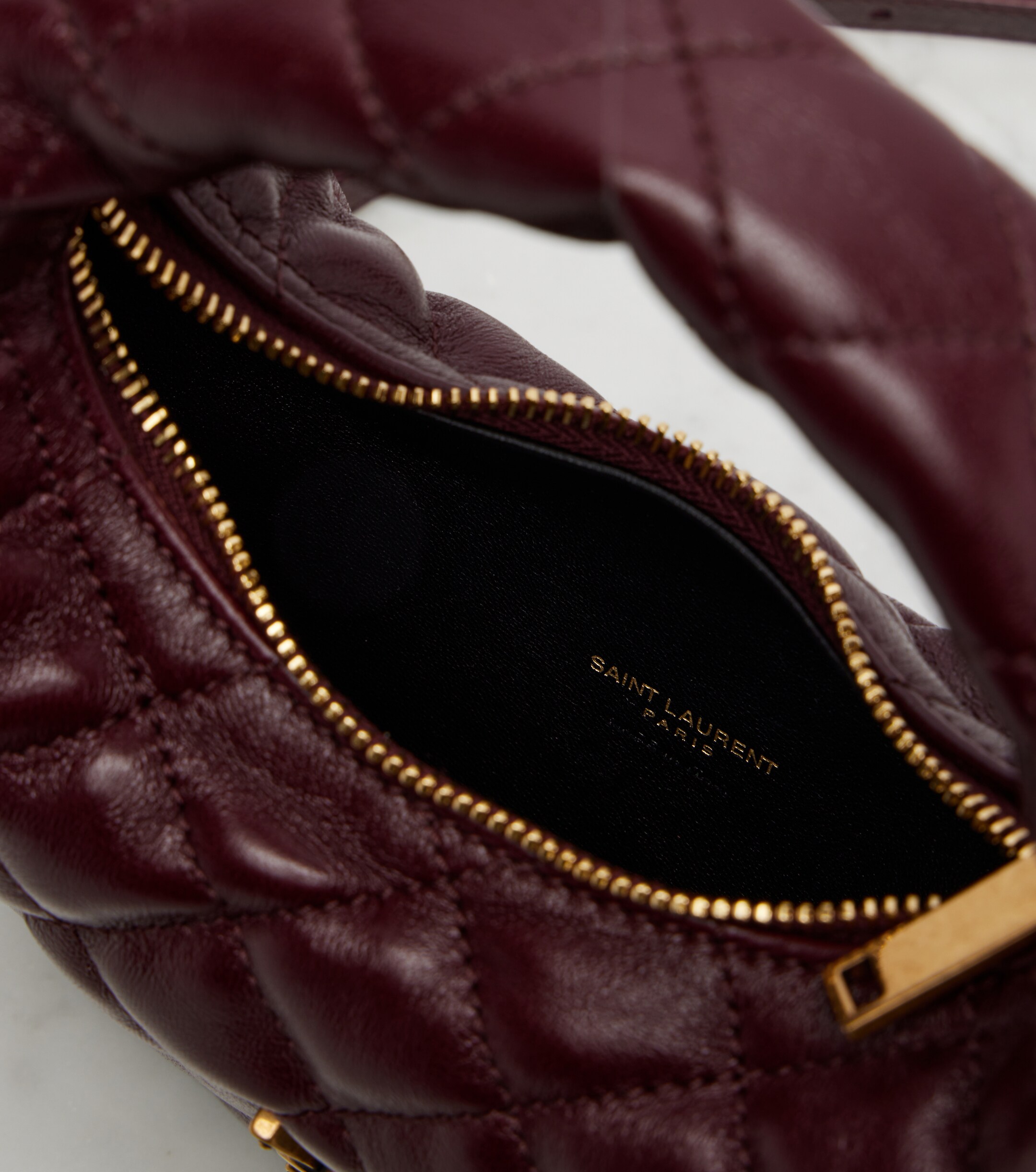 Saint Laurent Icarino Mini quilted leather top-handle bag