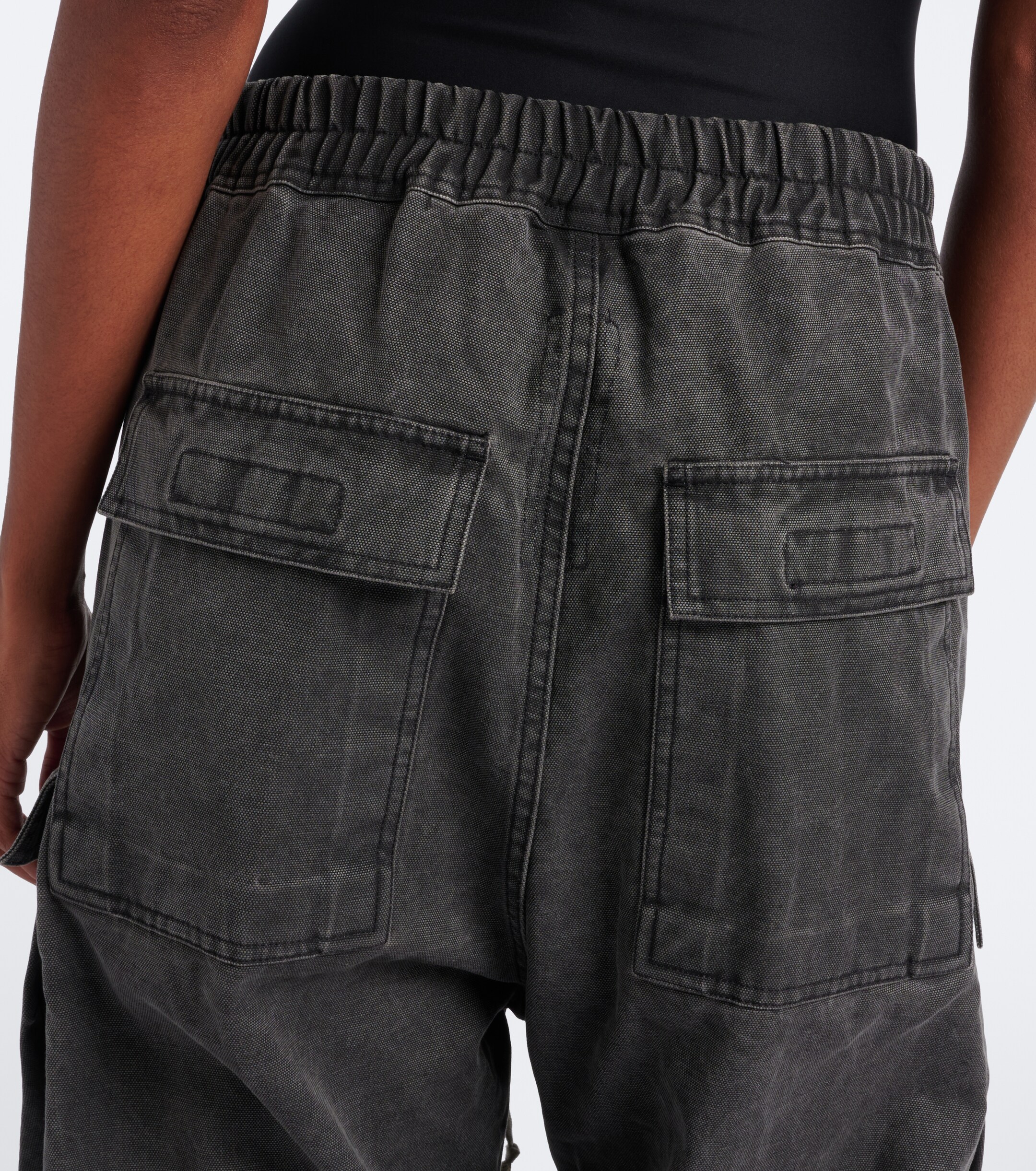 Rick Owens Rick Owens DRKSHDW Jumbo Belas cotton canvas cargo pants