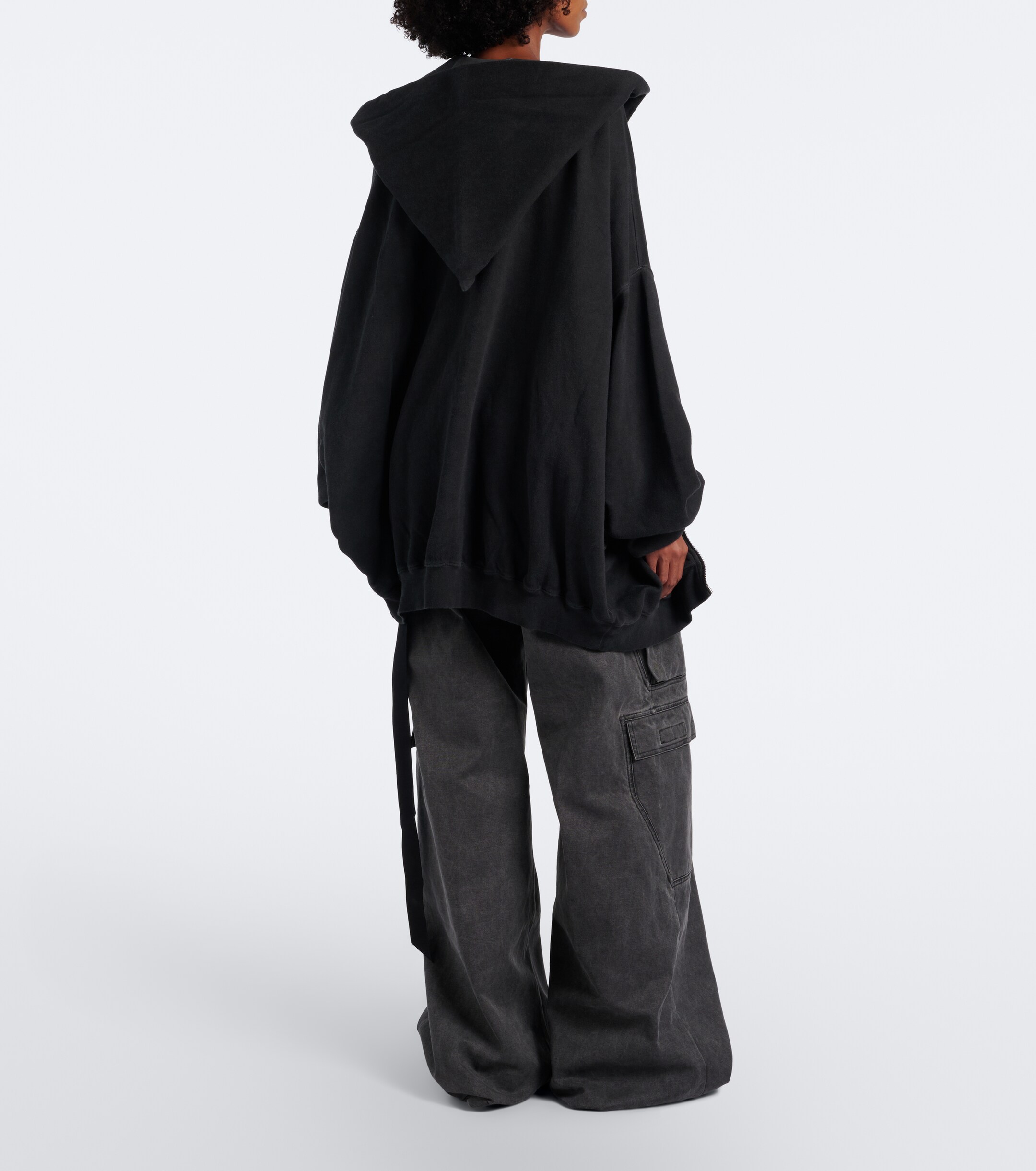 Rick Owens Rick Owens DRKSHDW Jumbo Belas cotton canvas cargo pants
