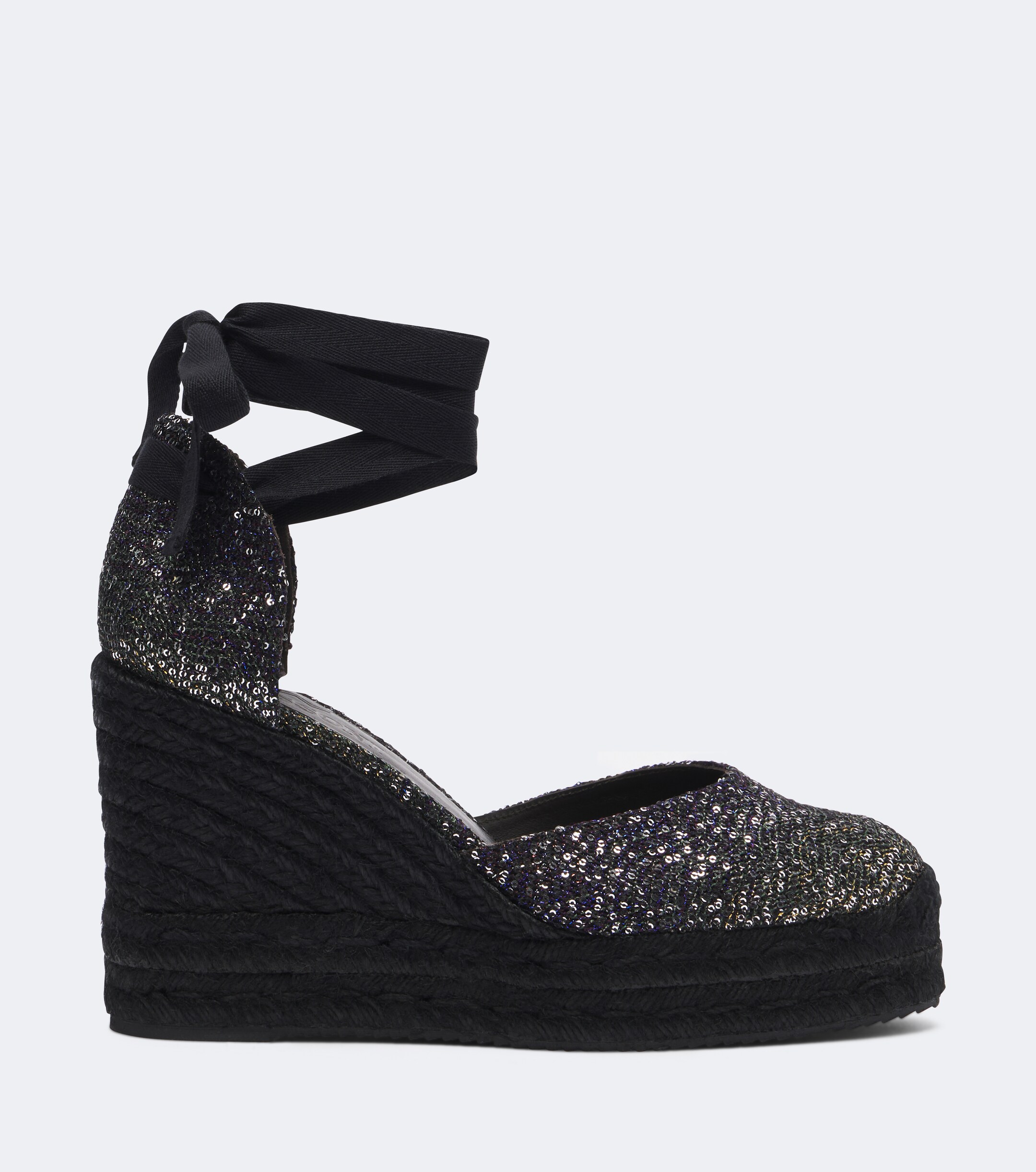 Missoni Missoni Eva sequined espadrille wedges