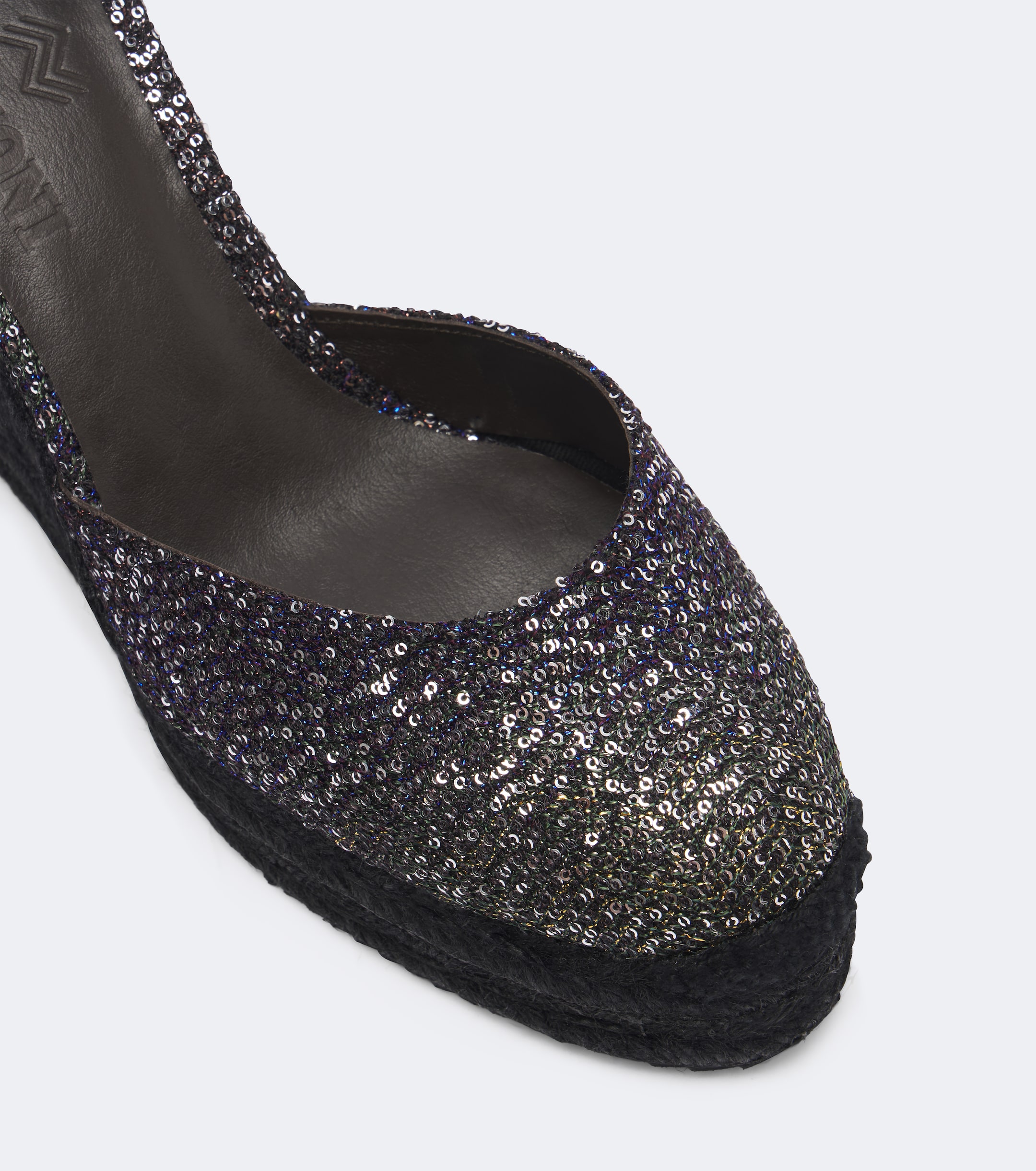 Missoni Missoni Eva sequined espadrille wedges