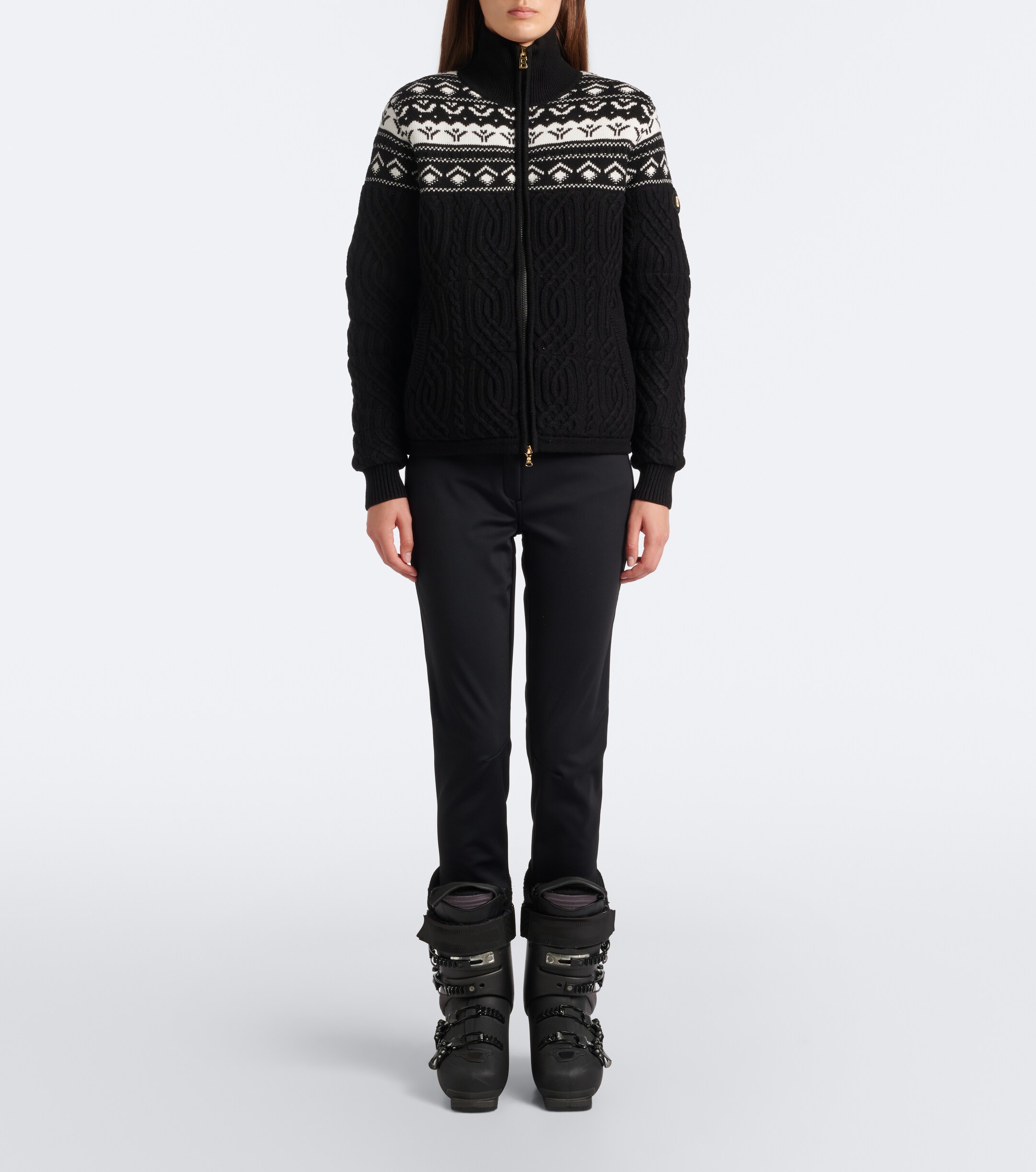 BOGNER Bogner Carolyn cable-knit jacket