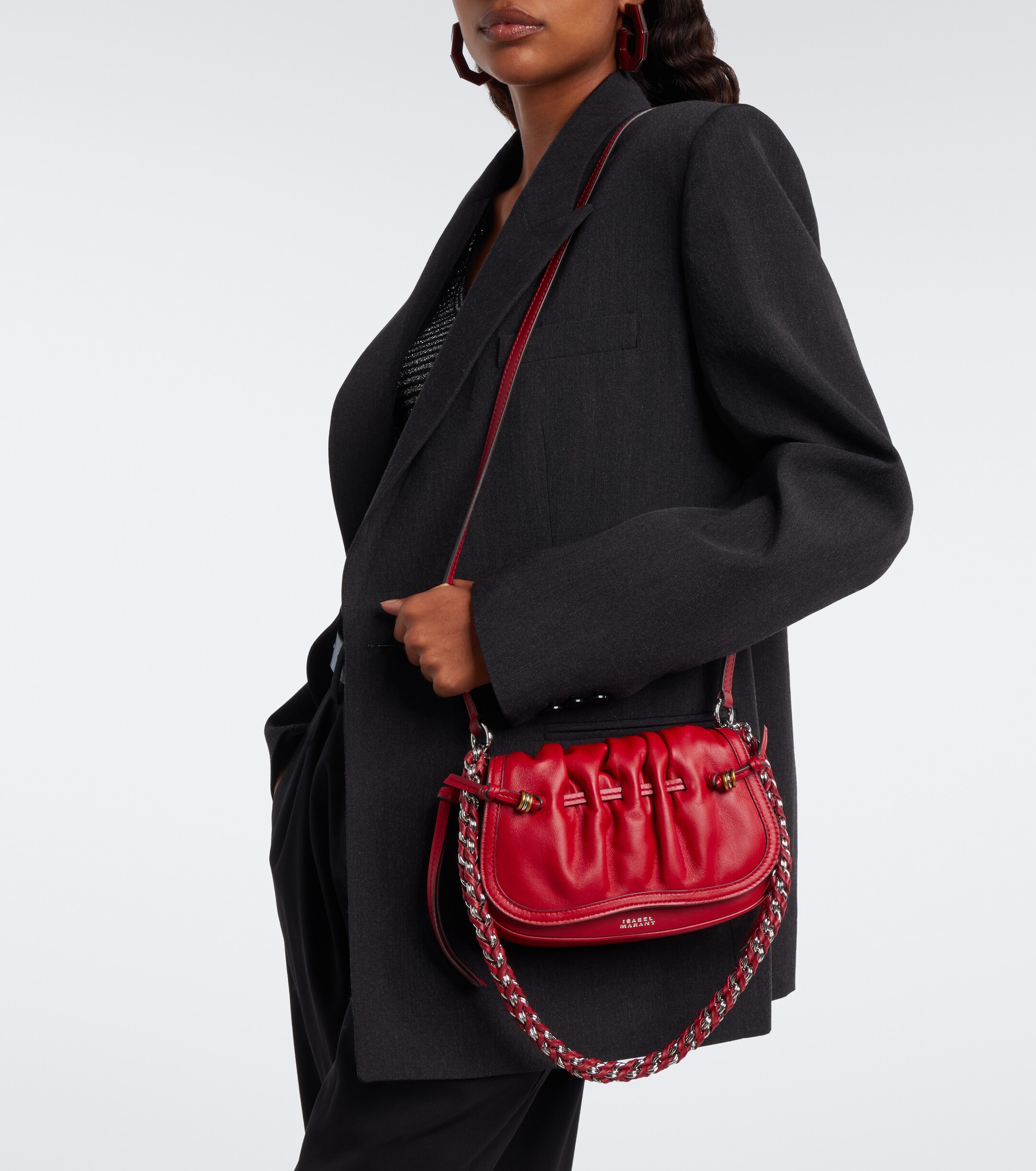 Isabel Marant Isabel Marant Bolton XS leather shoulder bag