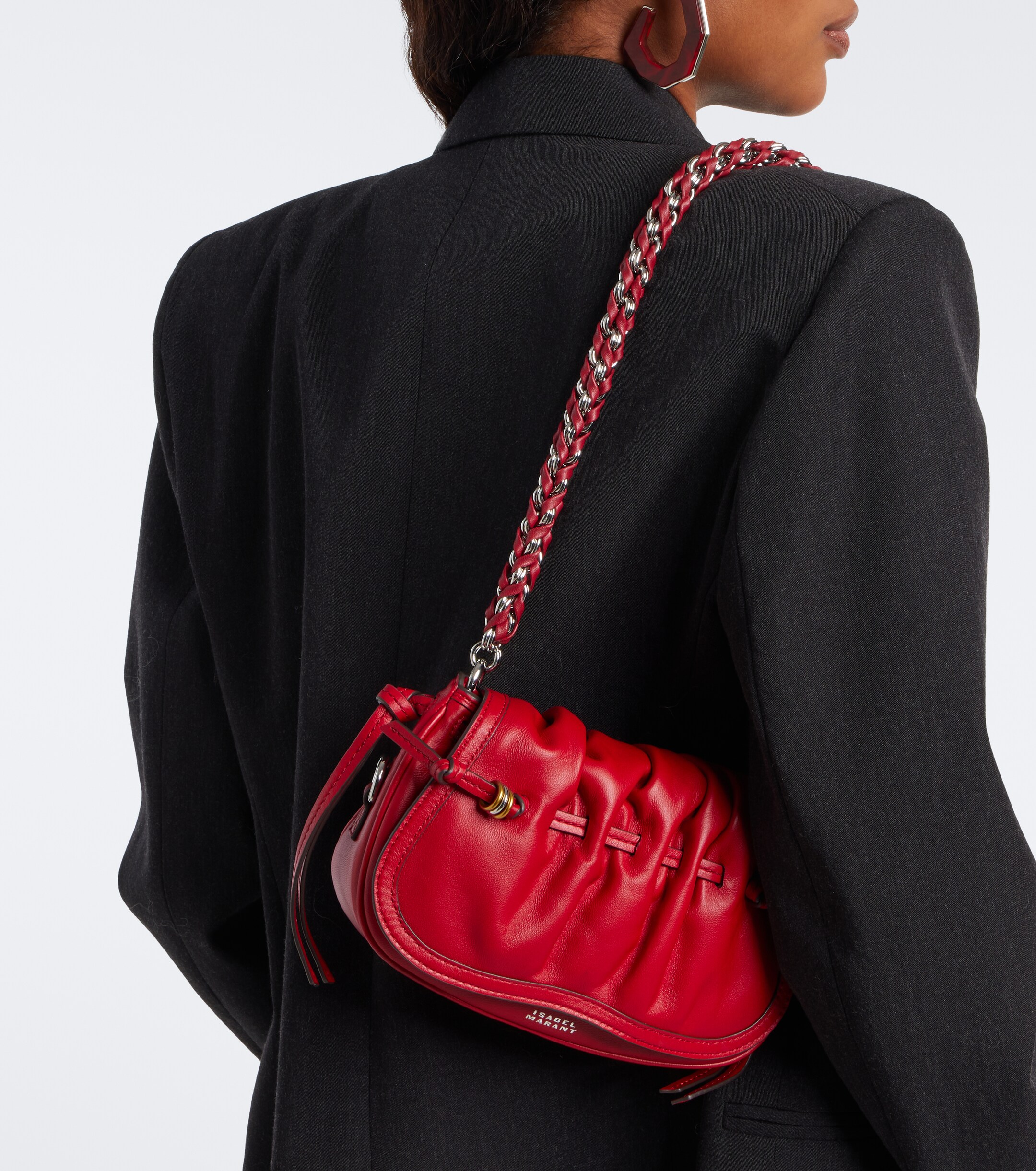 Isabel Marant Isabel Marant Bolton XS leather shoulder bag