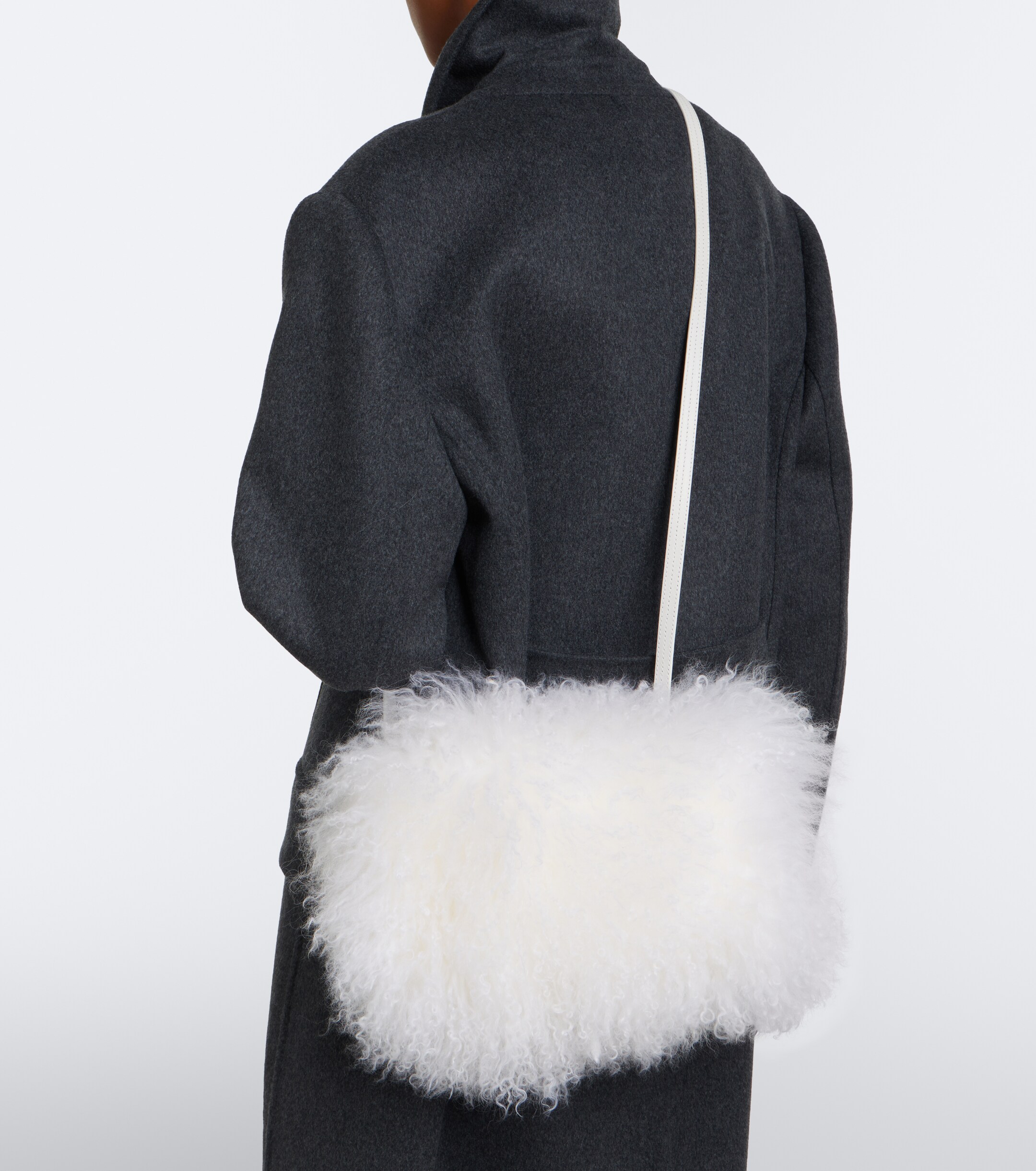 Yves Salomon Yves Salomon Manchon Small shearling crossbody bag