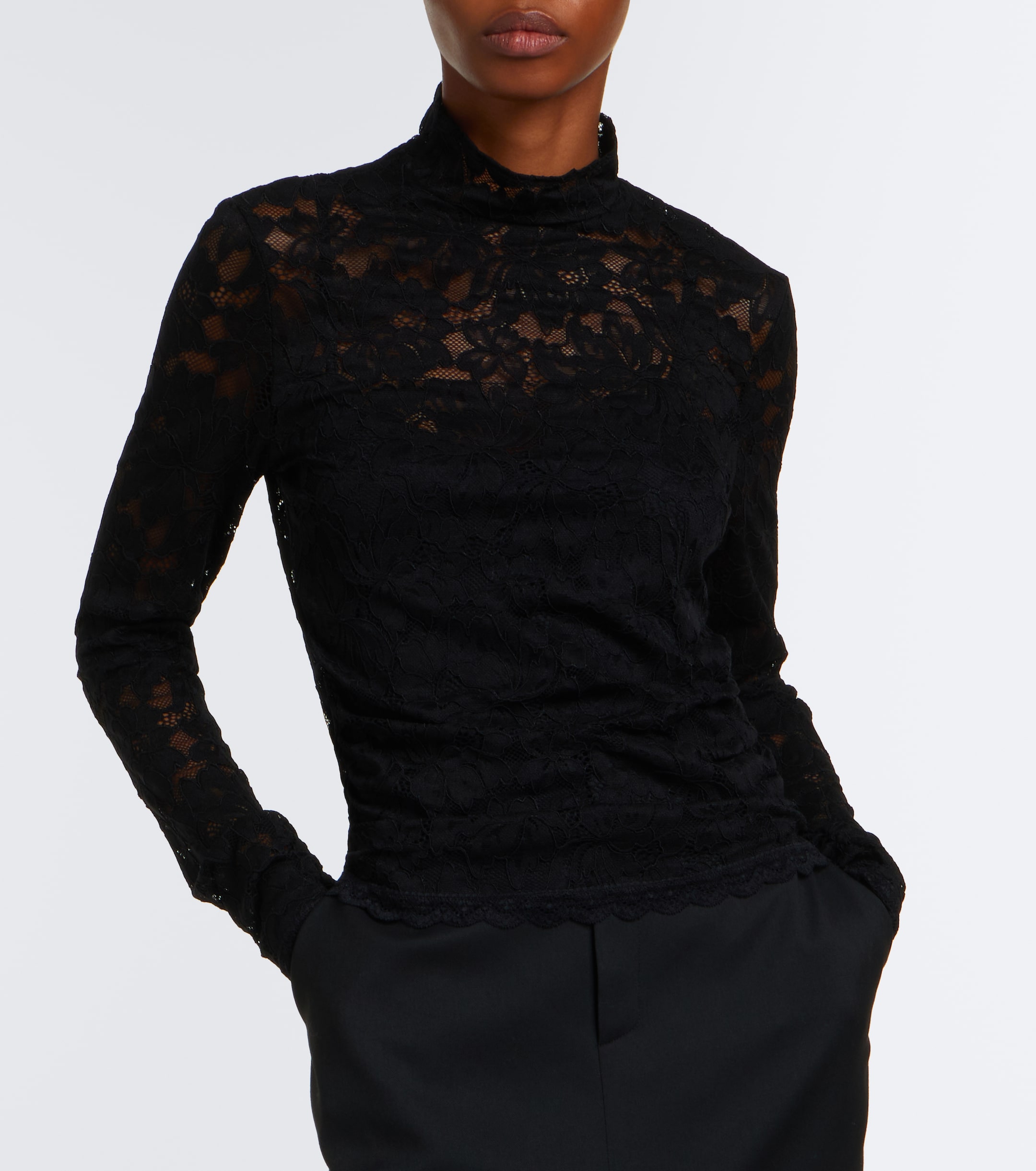 SIMKHAI Simkhai Zurie lace bodysuit
