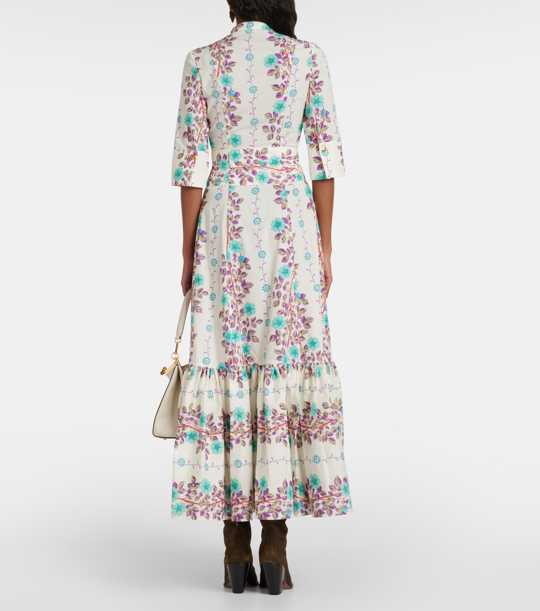 Etro Printed cotton shirt dress thumbnail
