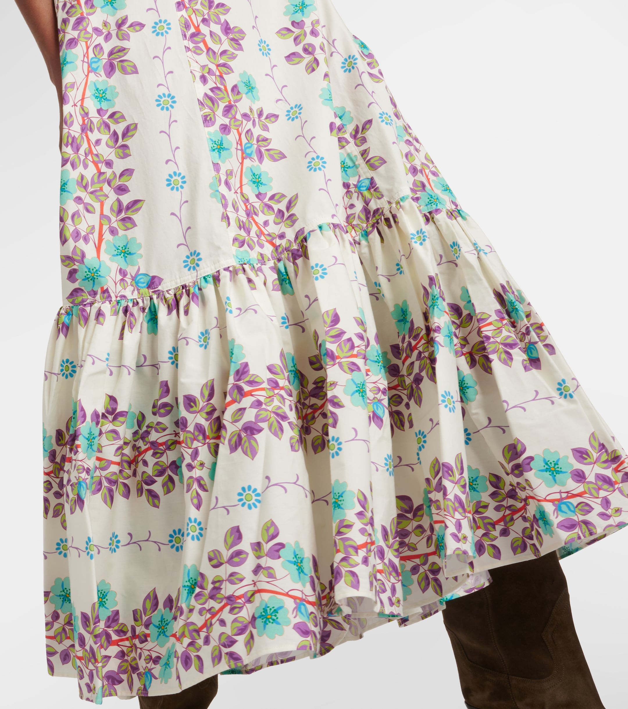 Etro Printed cotton shirt dress thumbnail