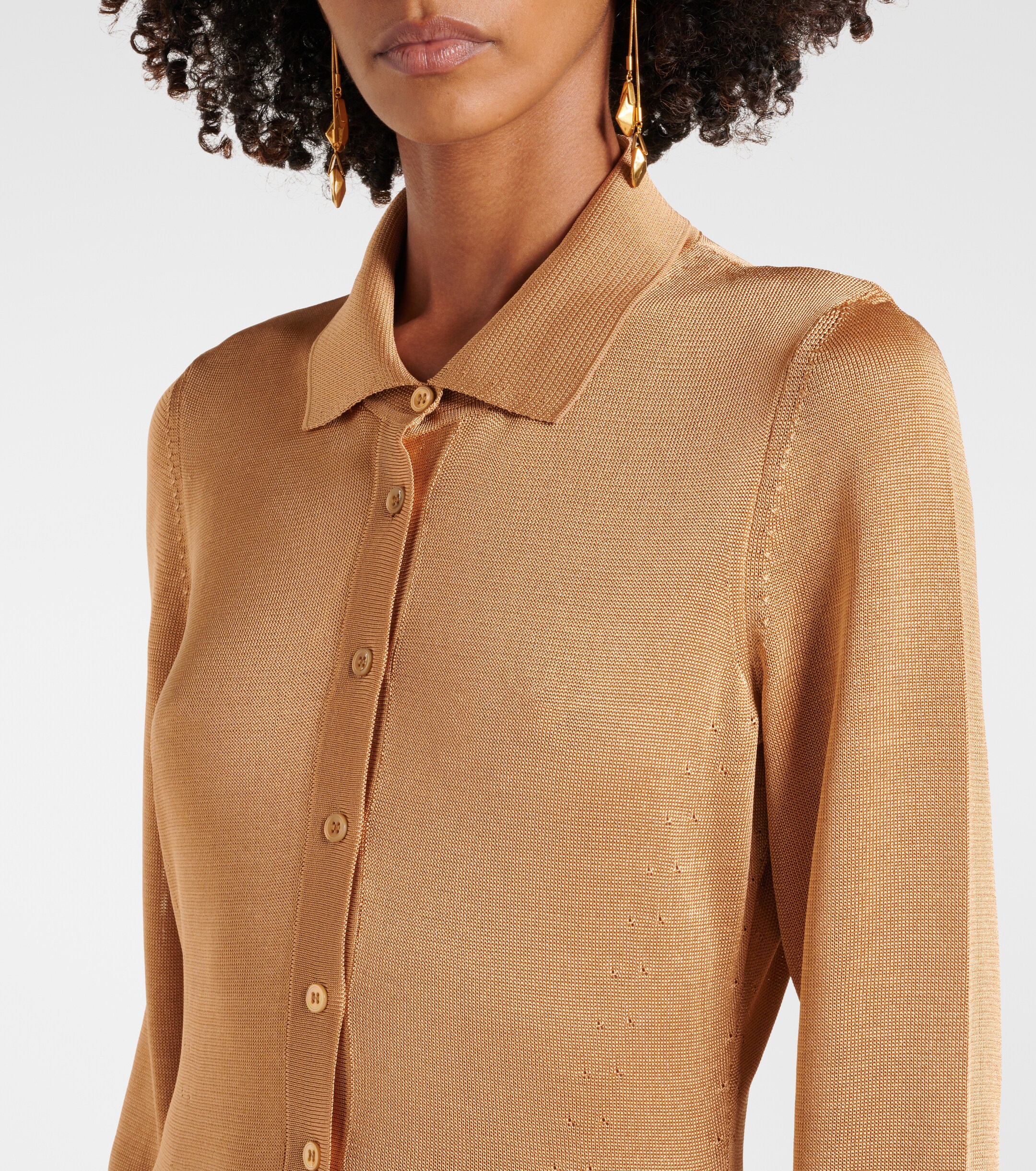 Tom Ford Knitted polo dress thumbnail