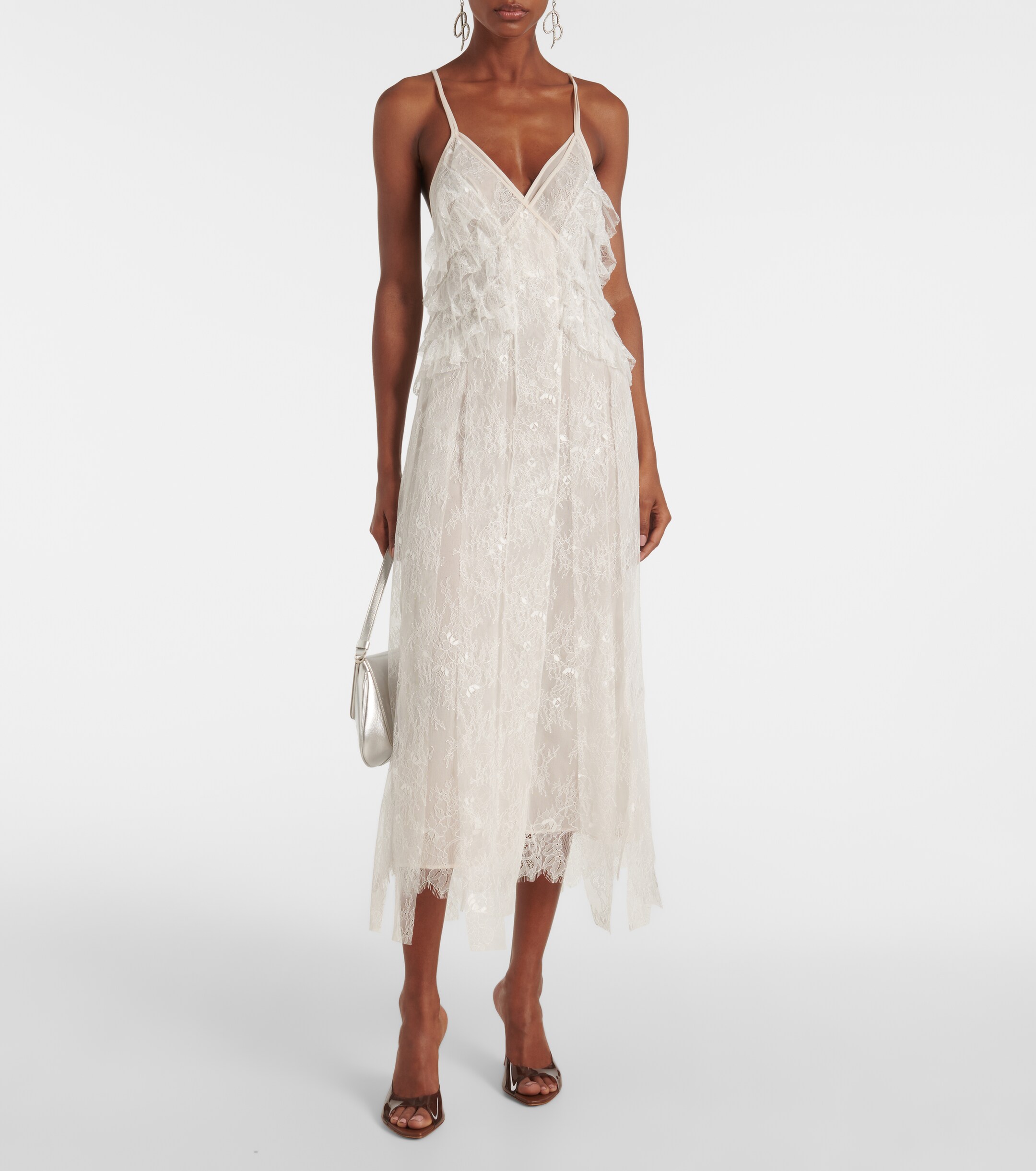 Blumarine Lace slip dress