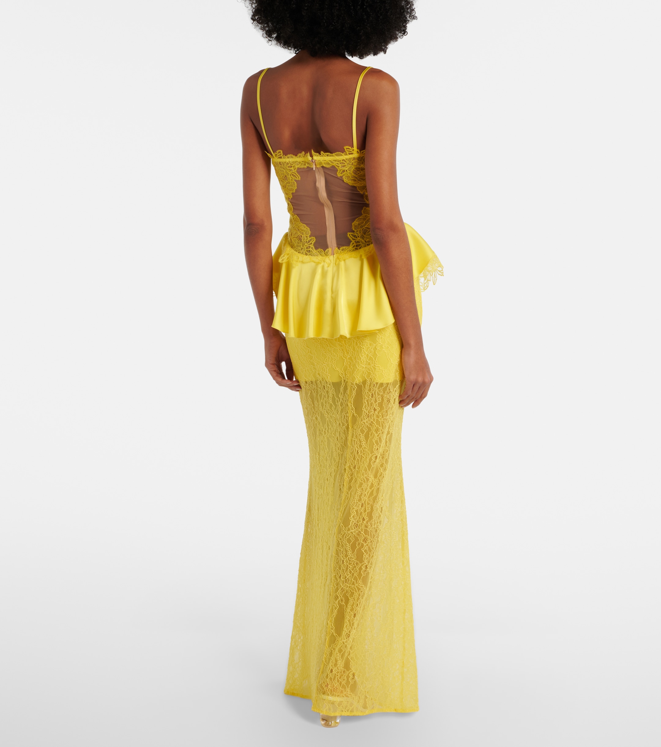 David Koma - Peplum lace cocktail dress | Plush David Koma - Peplum lace cocktail dress | Plush