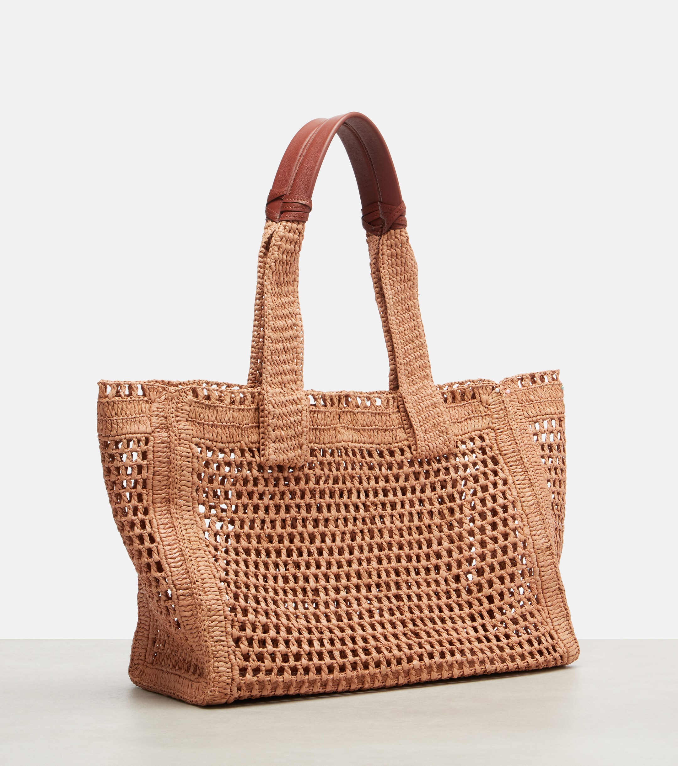 Chloé Summer Banana raffia tote bag