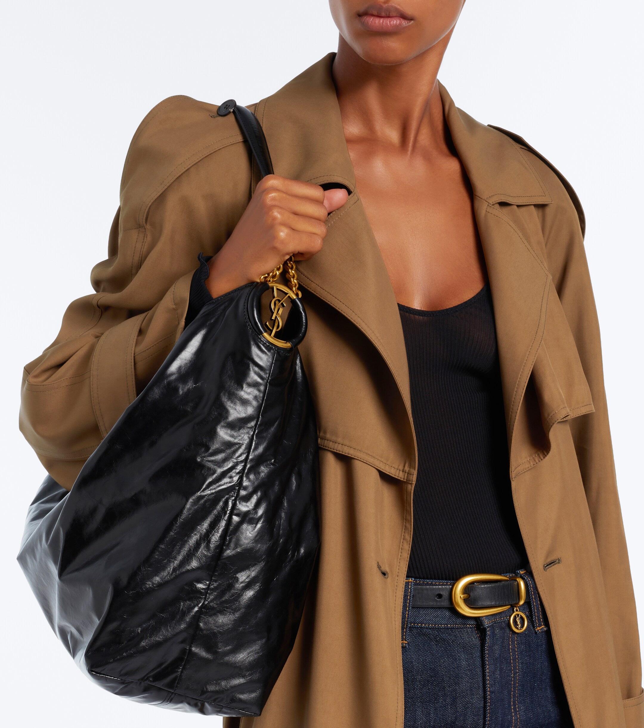 Saint Laurent Hortense leather shoulder bag